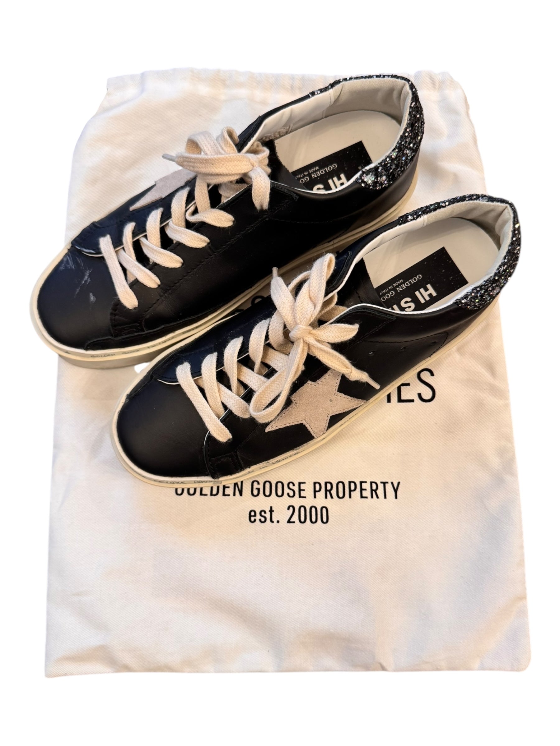 Shoes Luxury Designer By Golden Goose In Black, Size:7.5、mySite、garagedoors4me
