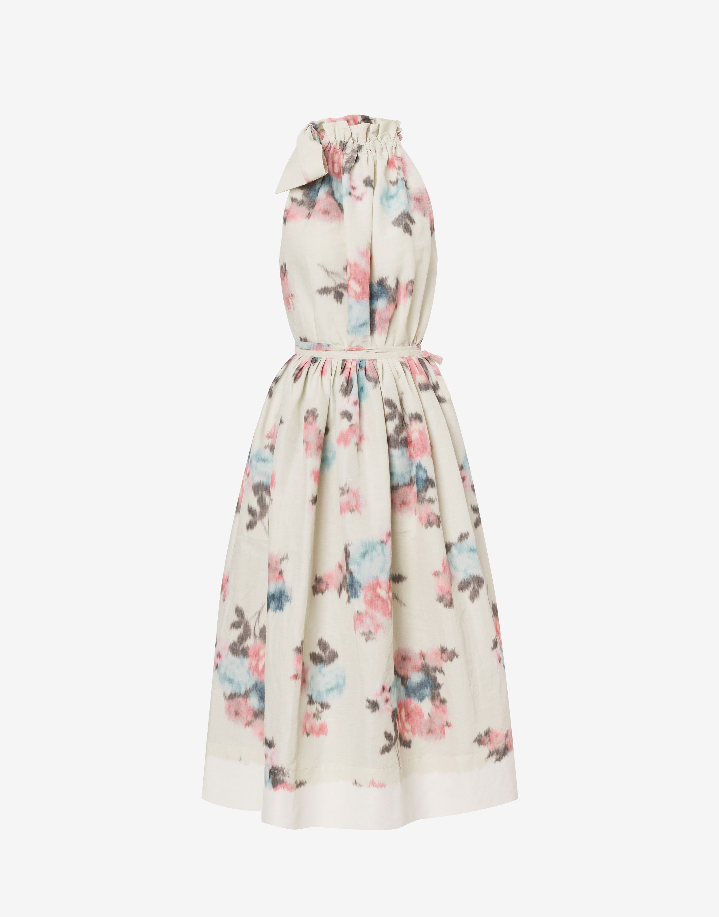 Abito longuette in taffetà floreale、mySite、aoinhome