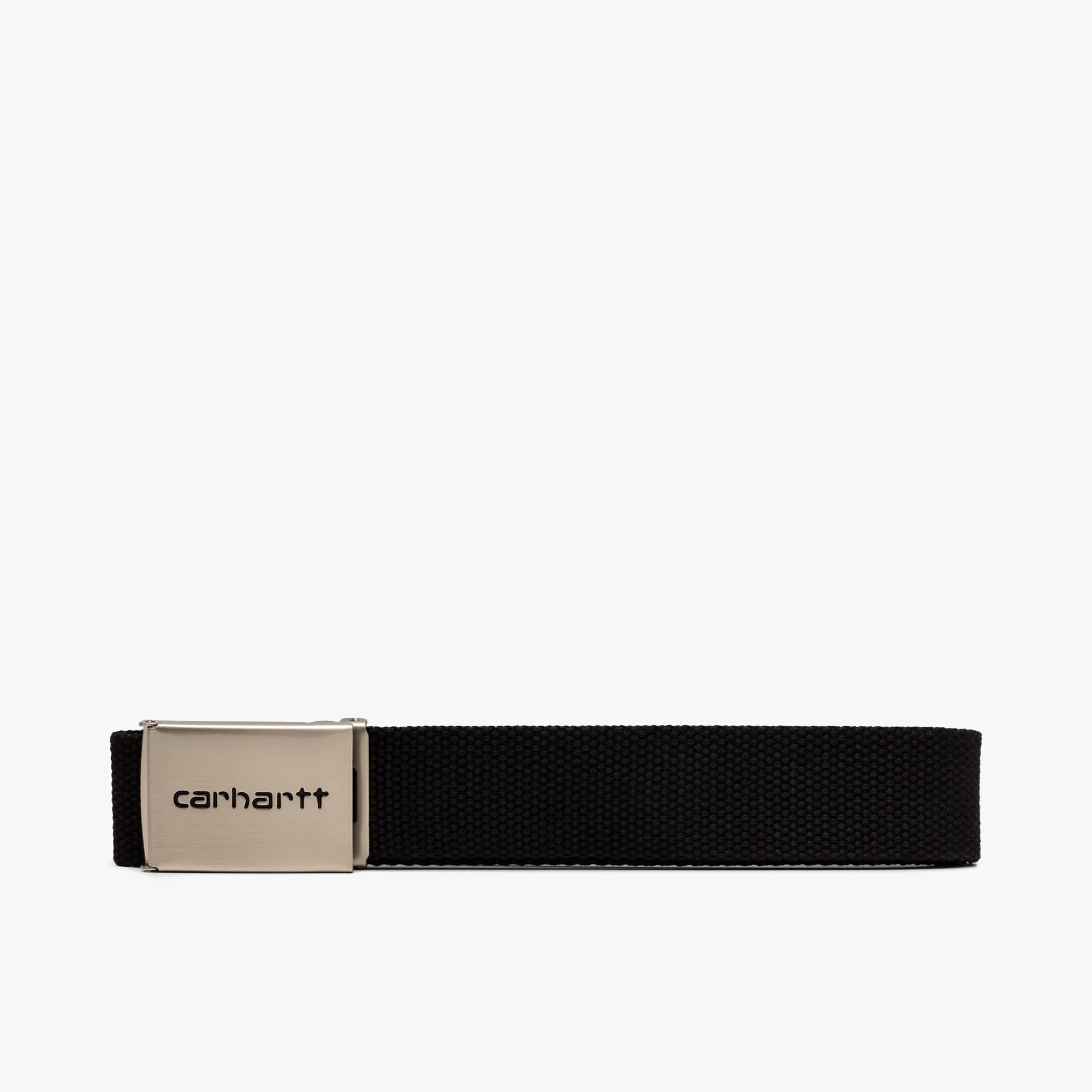  Carhartt WIP Chrome Clip Belt Black、mySite、merchandisen