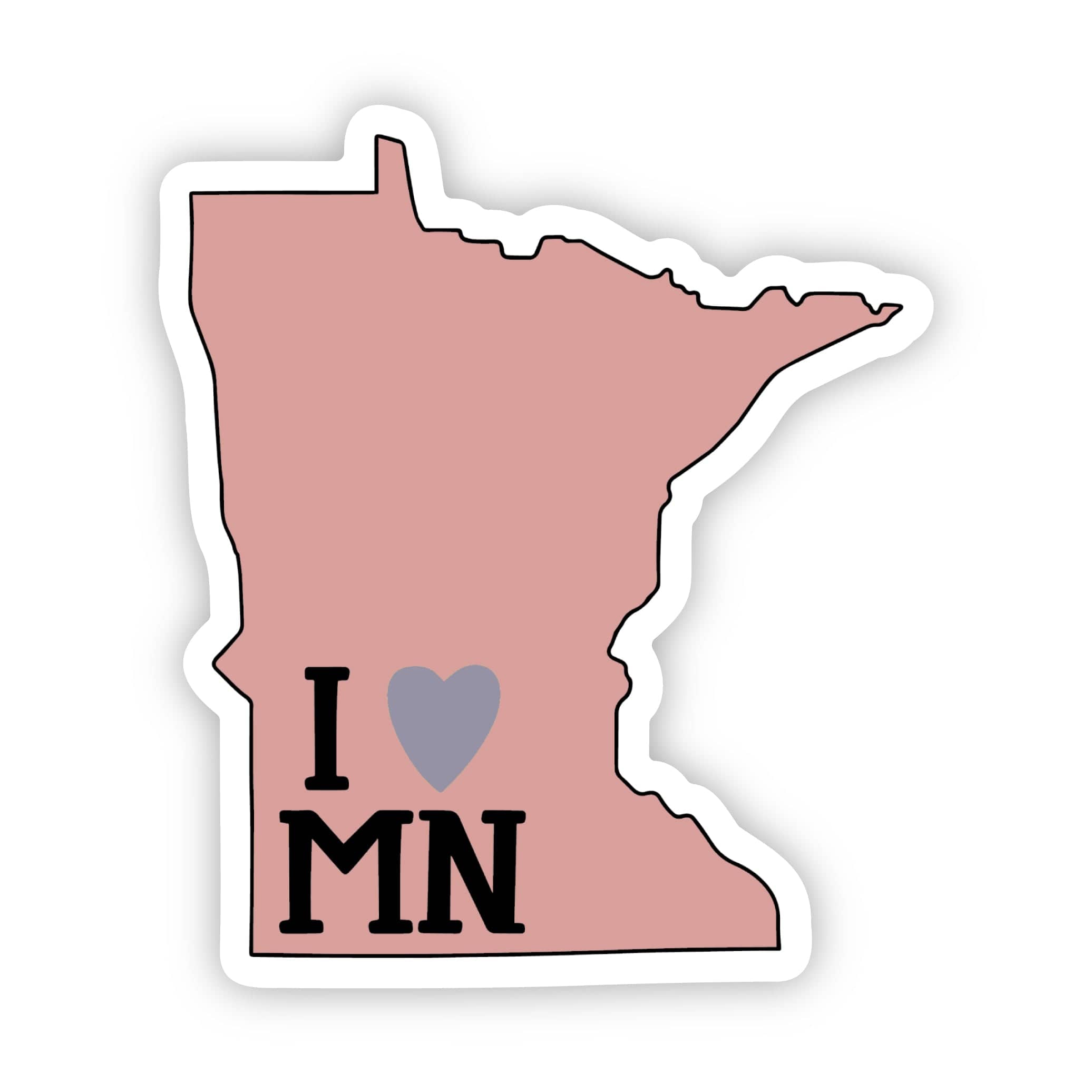  I Love Minnesota Sticker、mySite、elrpsem3k