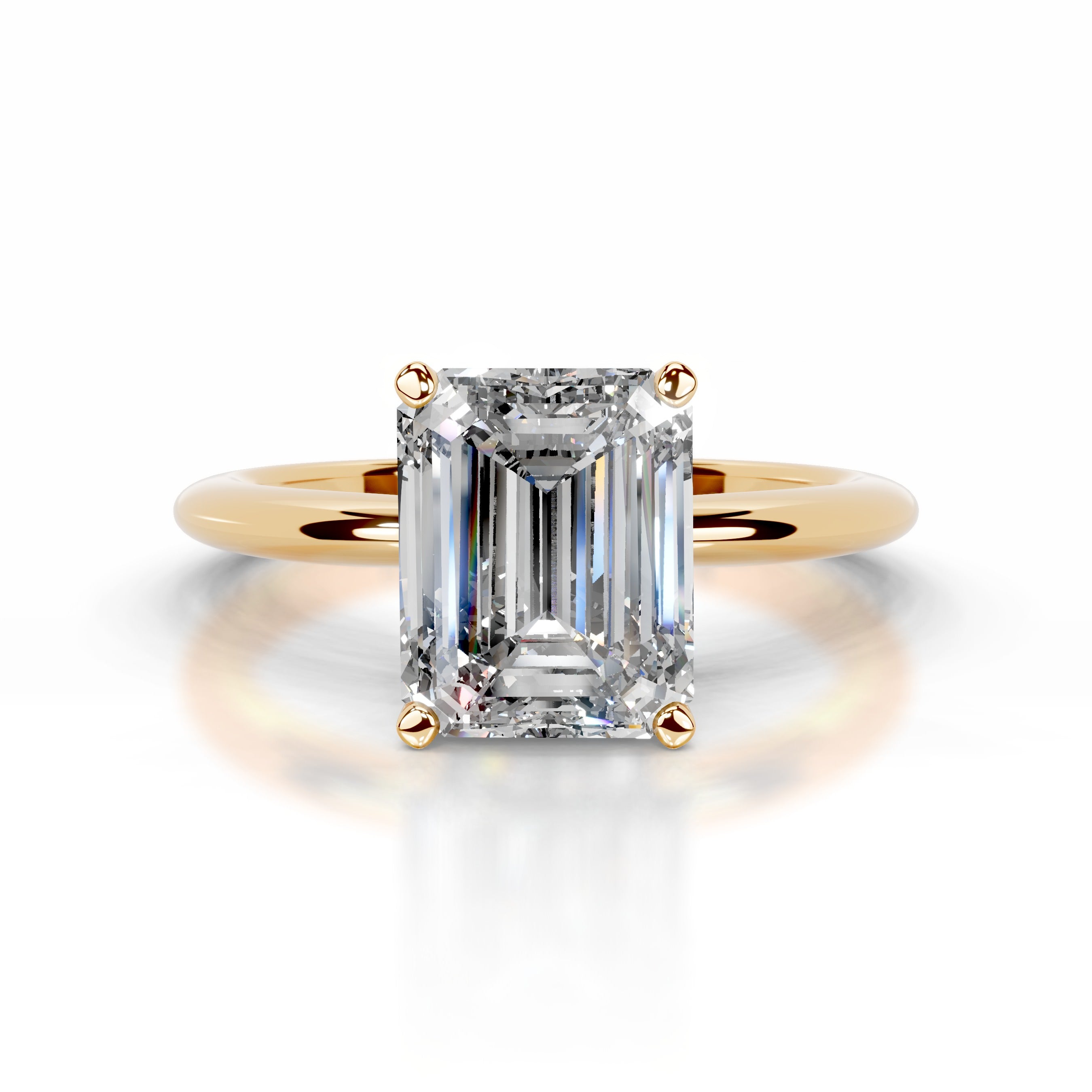 Philomena Lab Grown Diamond Ring - 18K Yellow Gold、mySite、hinf8tx79