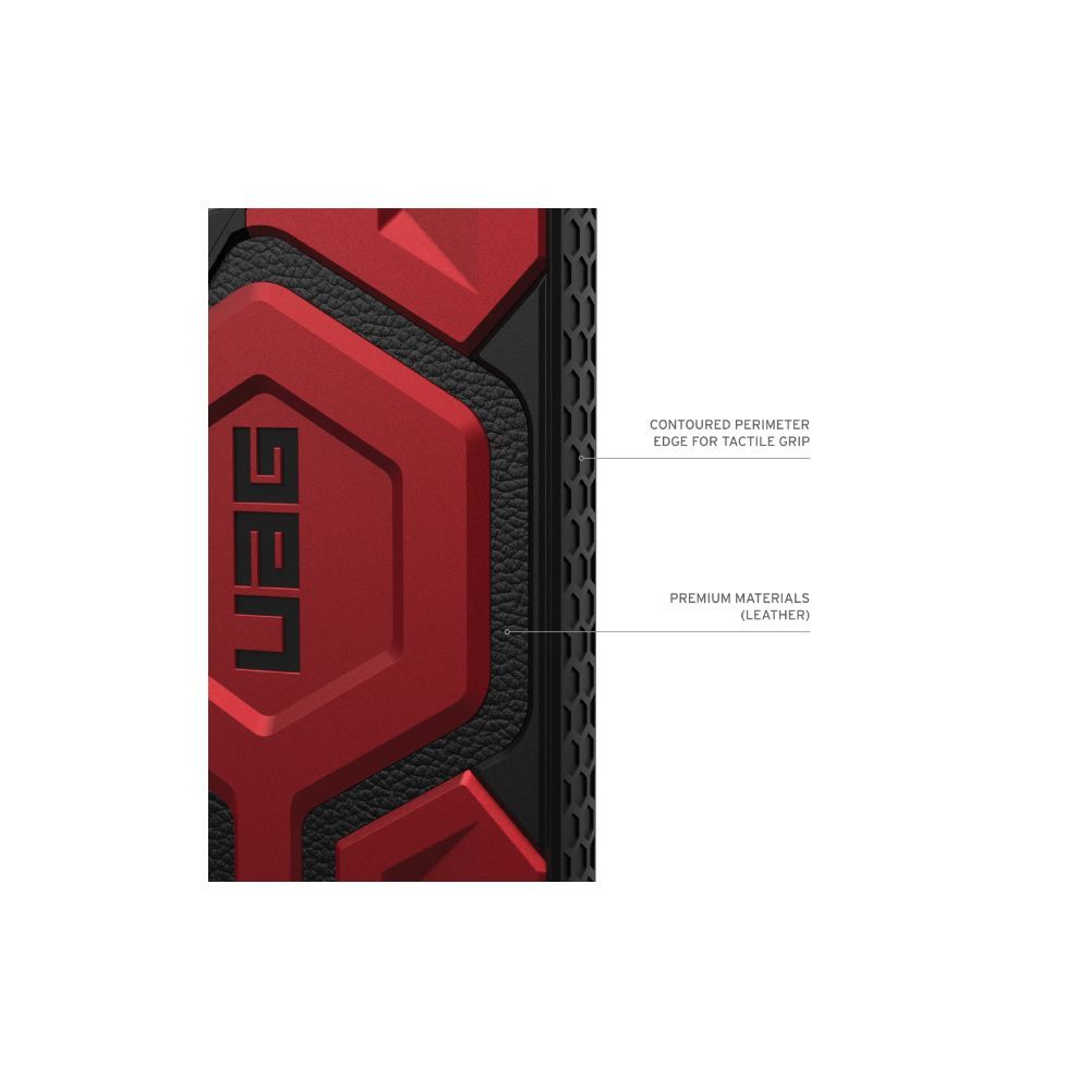 UAG Samsung S 2024 Case Large Monarch Pro (Crimson)、mySite、camillekostekn