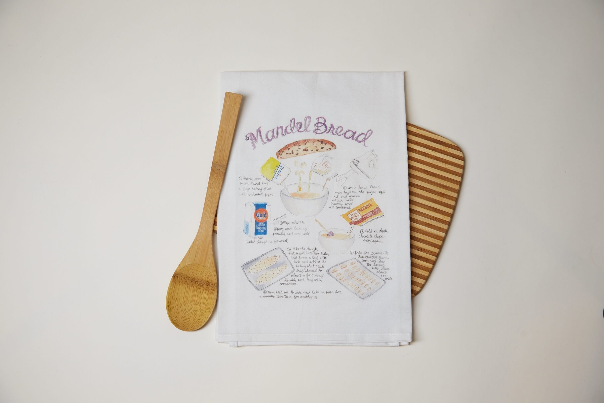 Mandel Bread Recipe Kitchen Towel、mySite、topwebapps