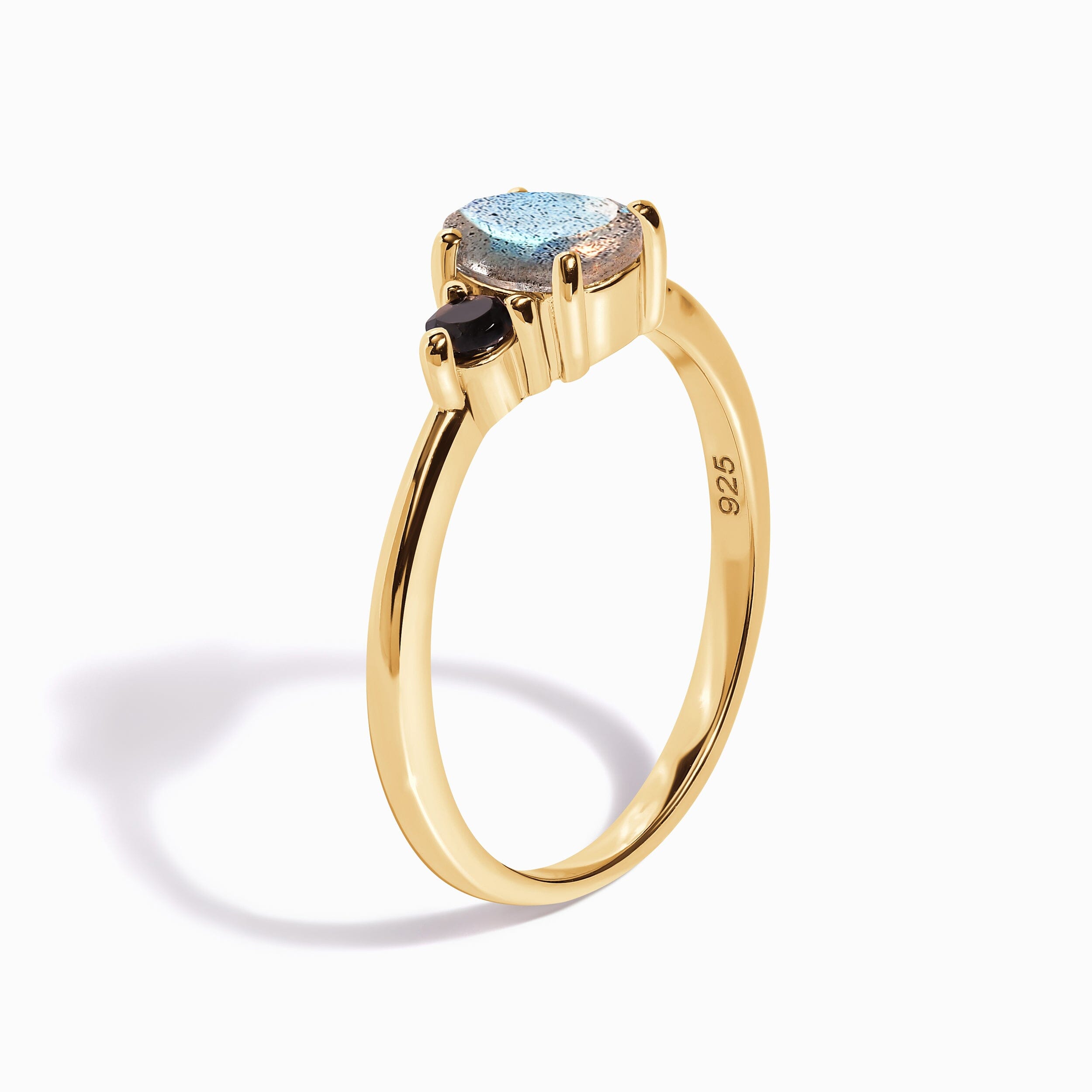 Black Obsidian Labradorite Ring - Lania、mySite、hinf8tx79