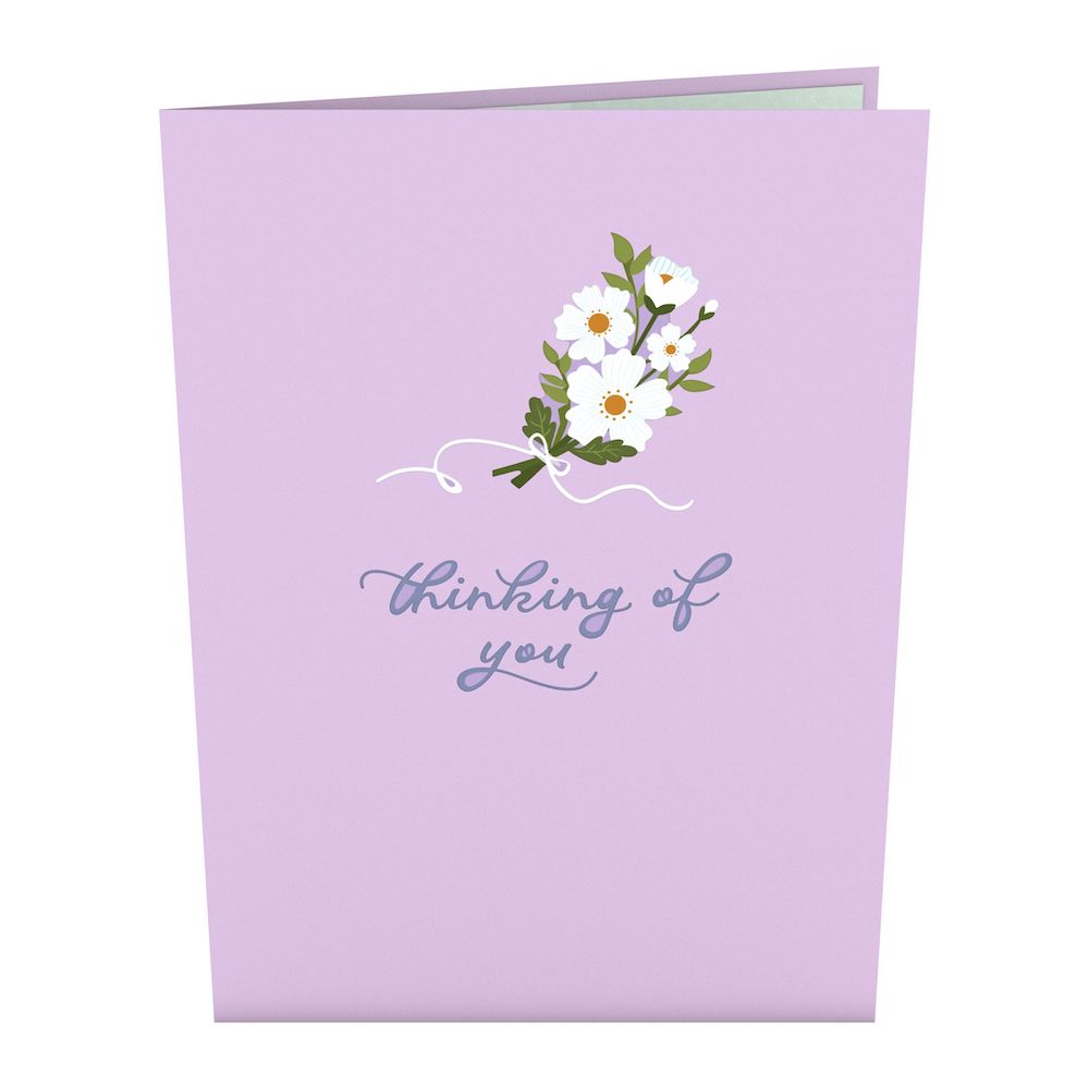 Thinking of You Flower Pop-Up Card、mySite、solidvoid