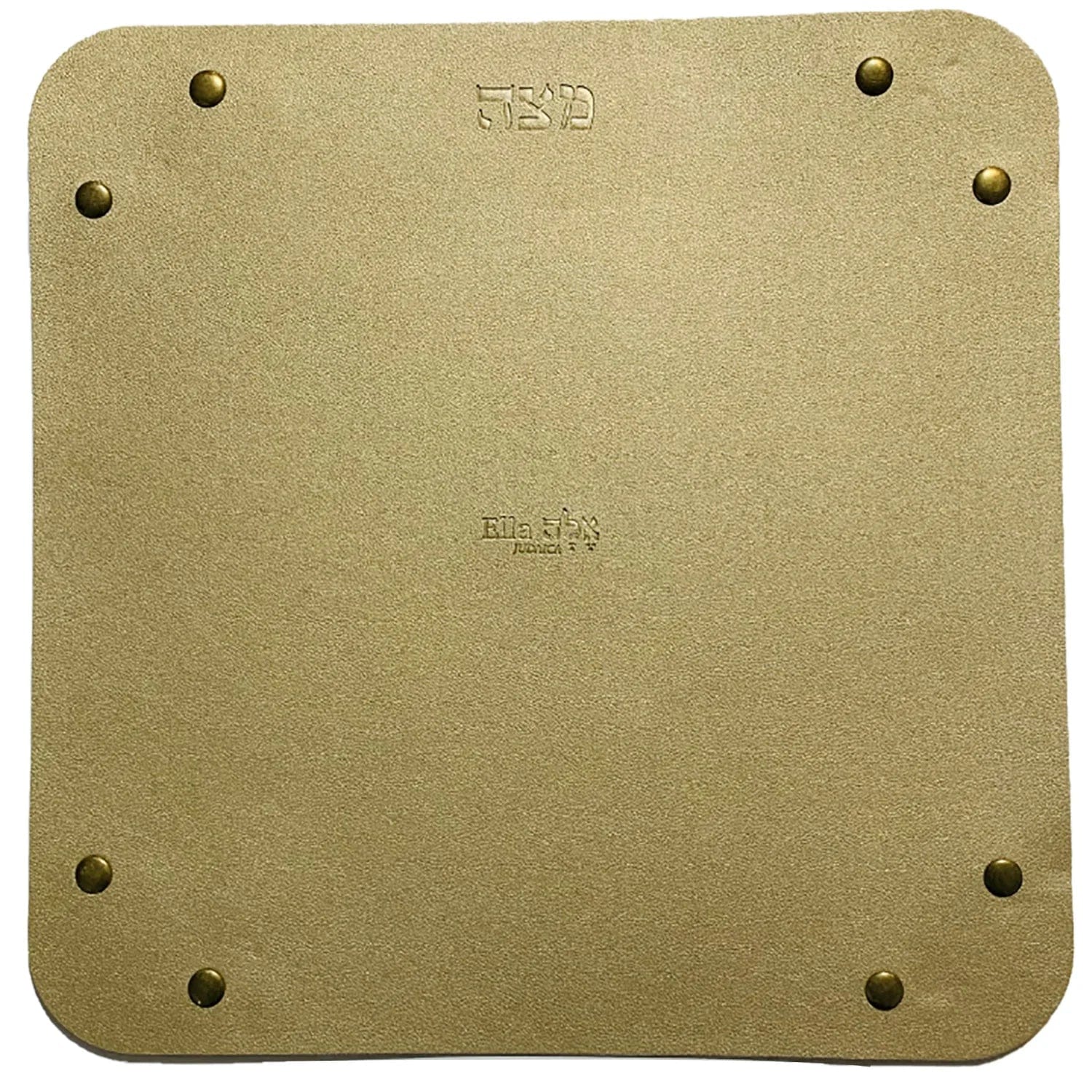 Faux Leather Folding Matzah Tray - Gold、mySite、topwebapps