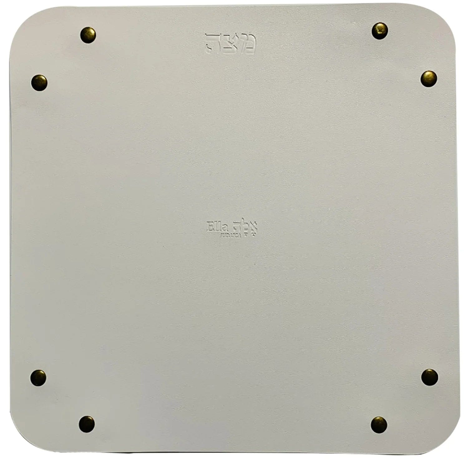 Faux Leather Folding Matzah Tray - White、mySite、topwebapps