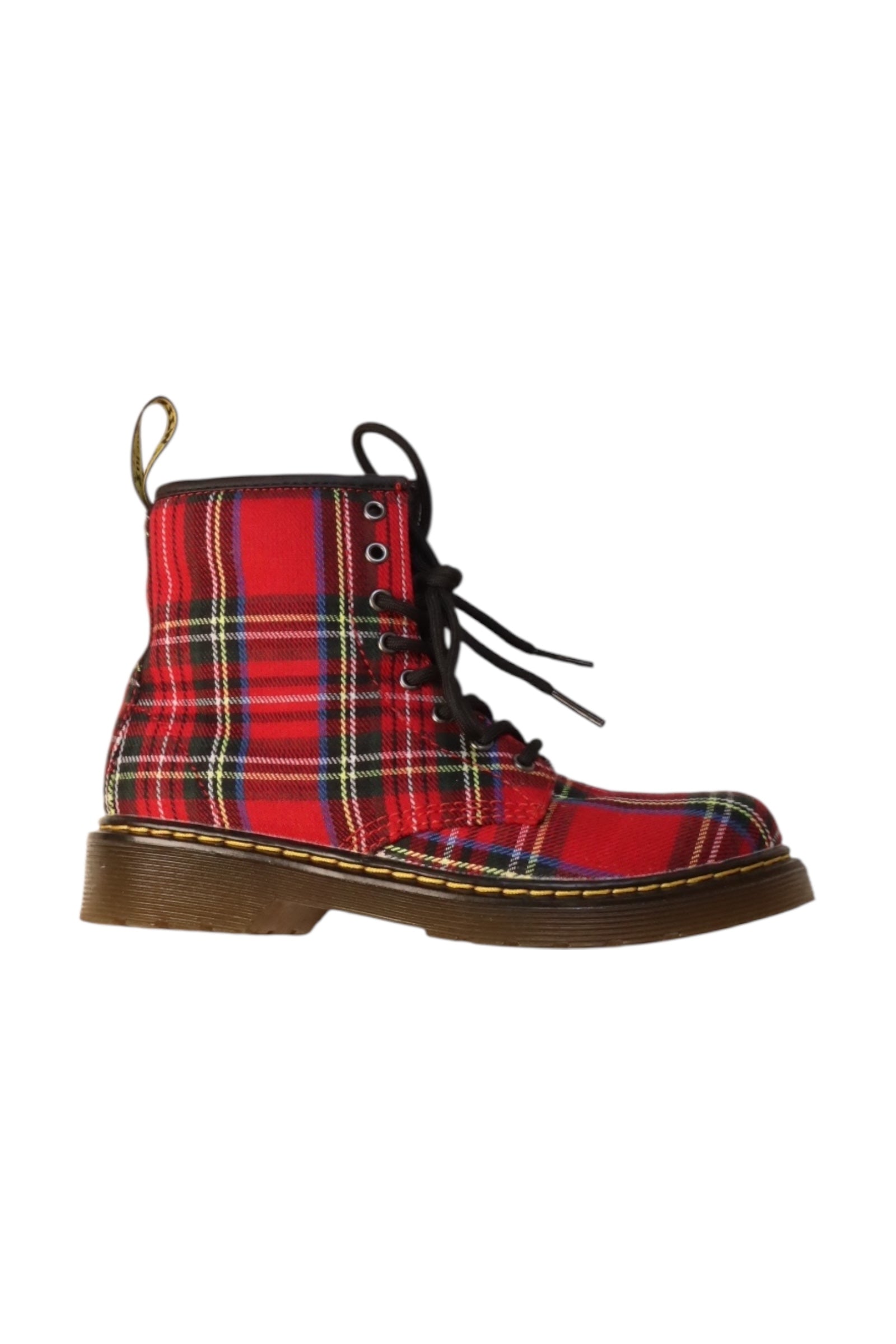 Dr. Martens Tartan Boots EU33、mySite、g9winljtr