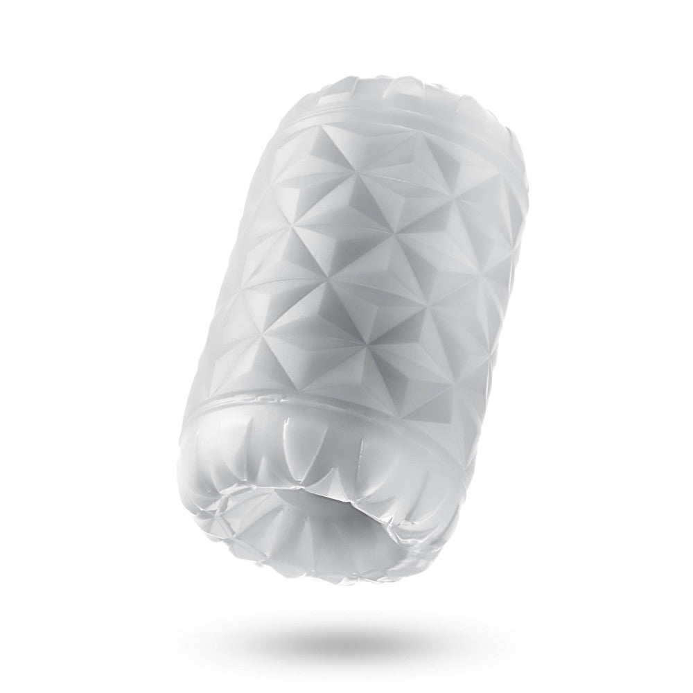 Rize! By Blush® | Reakt Self-Lubricating Pocket Stroker - Made With Ultra Soft X5® Plus - 3 Erotic Chambers - White、mySite、bottomscart