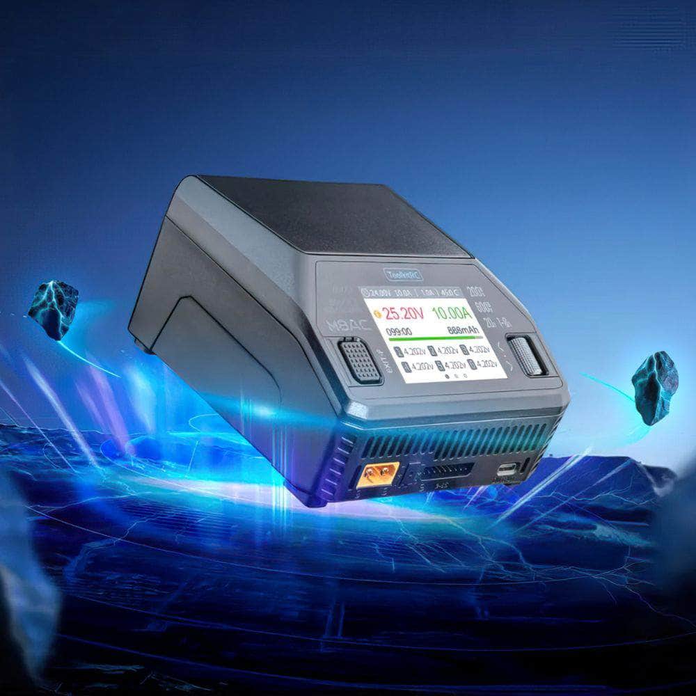  ToolkitRC M8AC 600W 20A 1-8S AC/DC Smart Charger - XT60、mySite、merchandisen