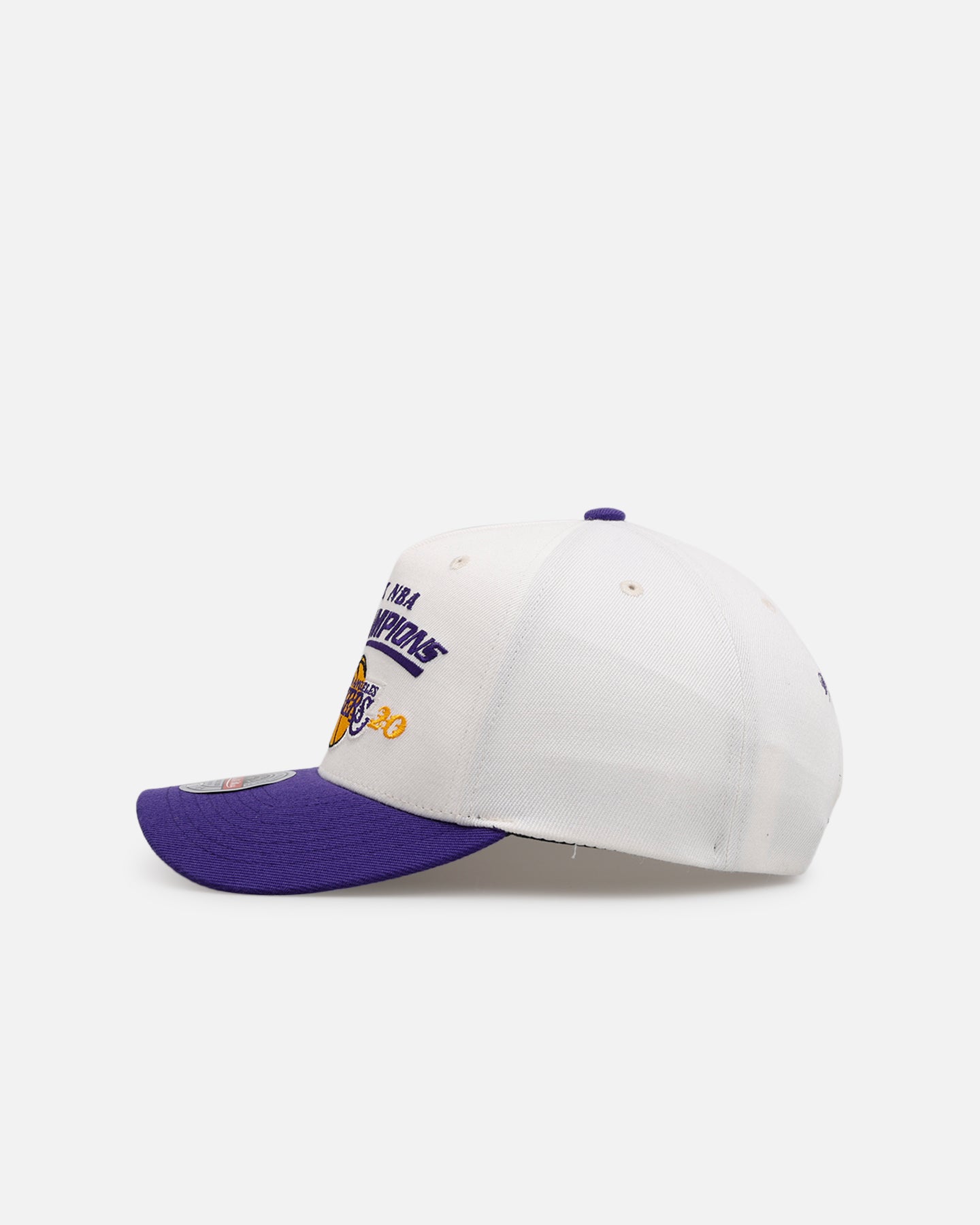 Mitchell & Ness Los Angeles Lakers 'NBA Elite Finals' MVP Snapback Cream/Purple、mySite、zt4zffjzw