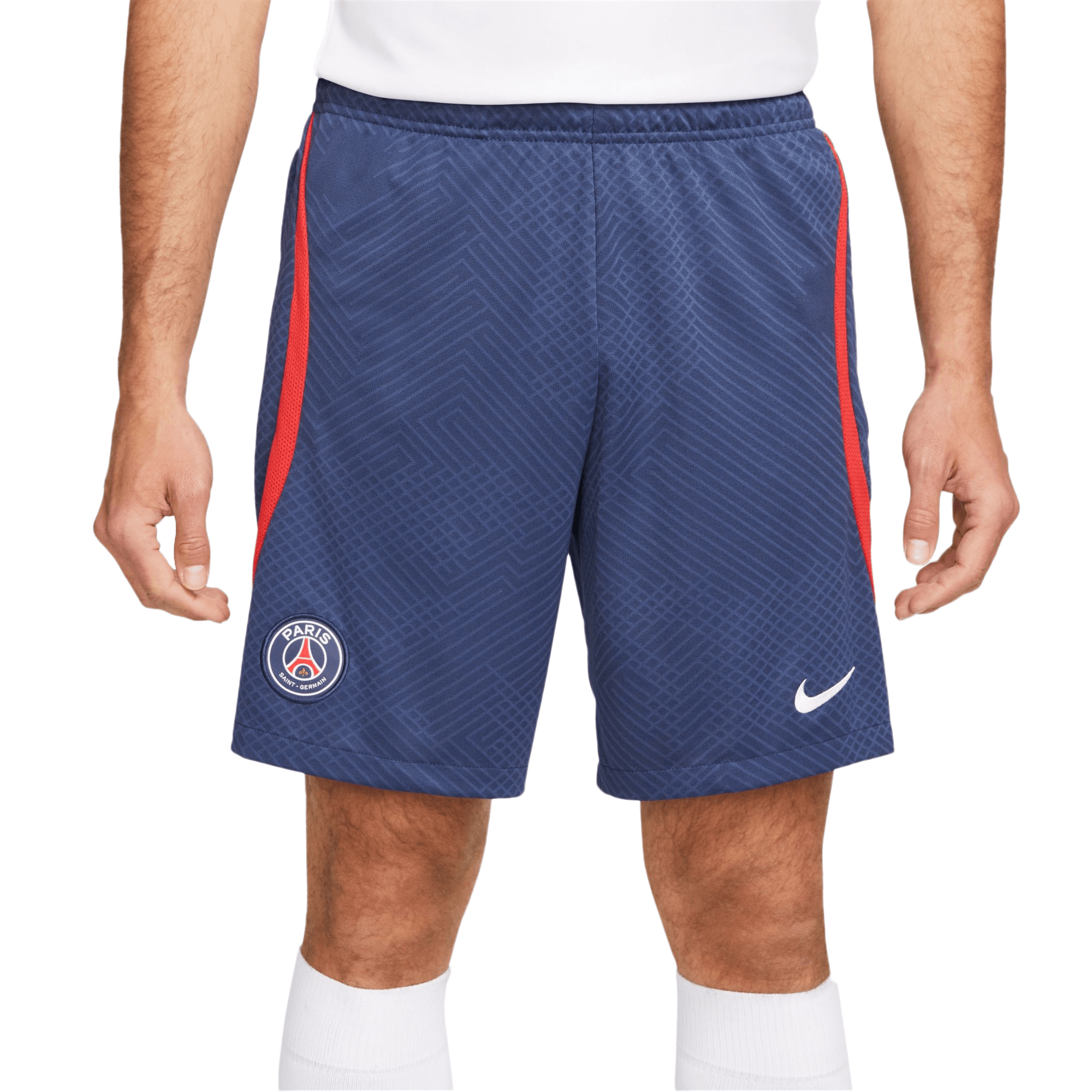 Nike Men's PSG 2022 Strike Shorts Navy/Red、mySite、noshort