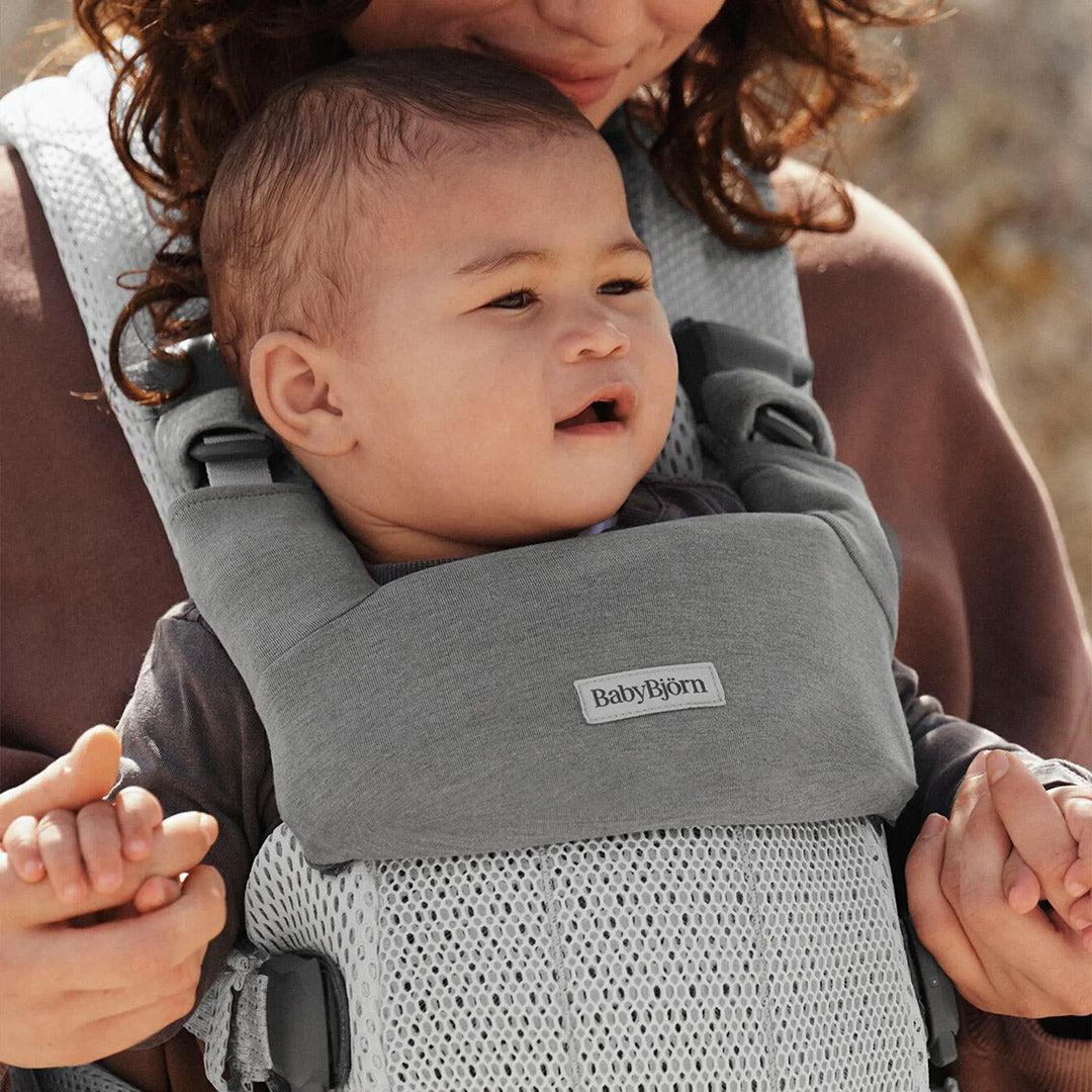  BabyBjörn Bib for Harmony Jersey - Light Grey、mySite、merchandisen