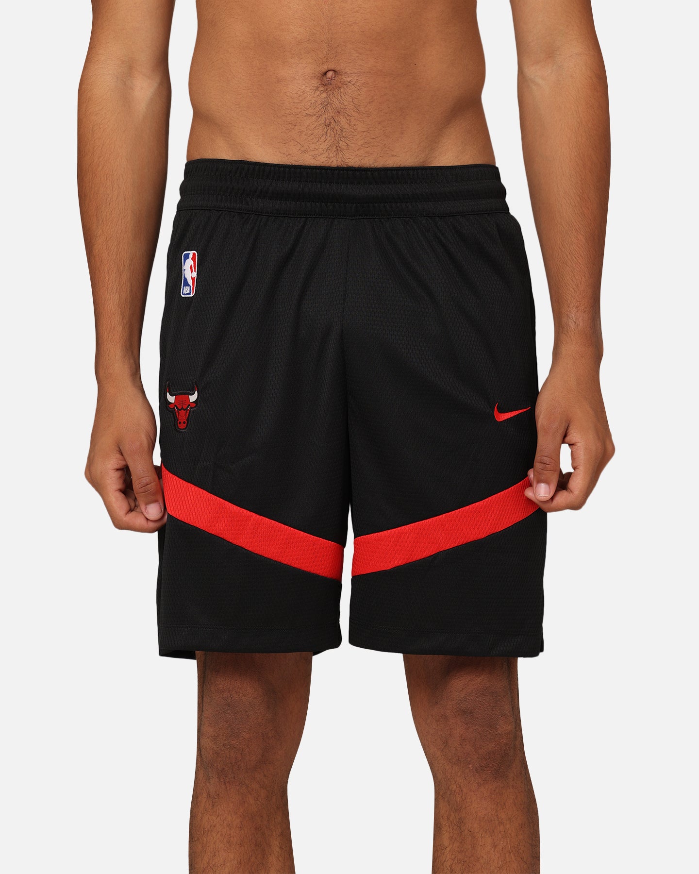 Nike Chicago Bulls Dri-FIT Practice Icon+ Shorts Black/University Red、mySite、zt4zffjzw
