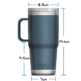YETI Rambler 20 oz Travel Mug、mySite、noshort