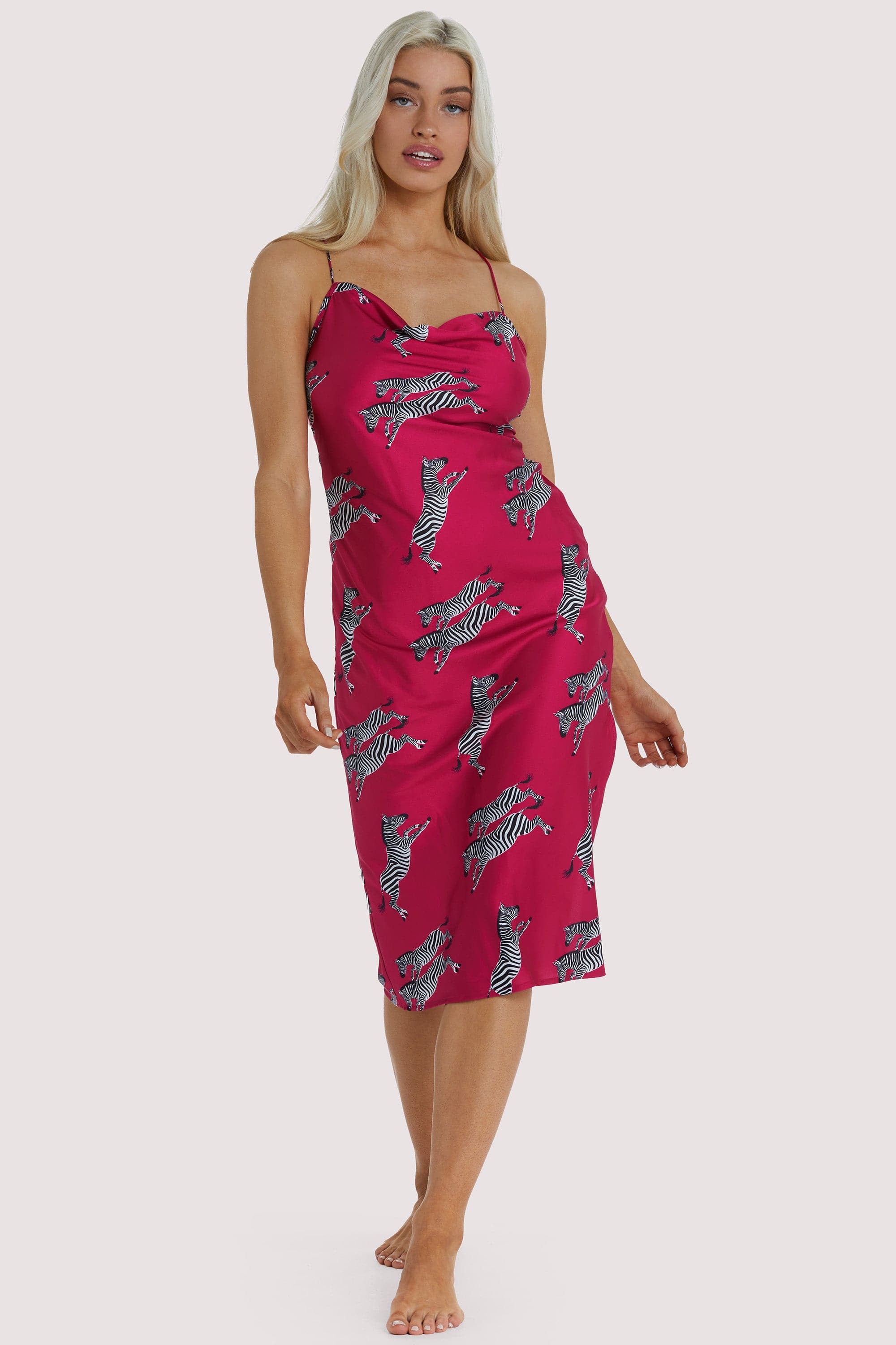 Hot Pink Zebra Dress、mySite、bengalsvssteelers