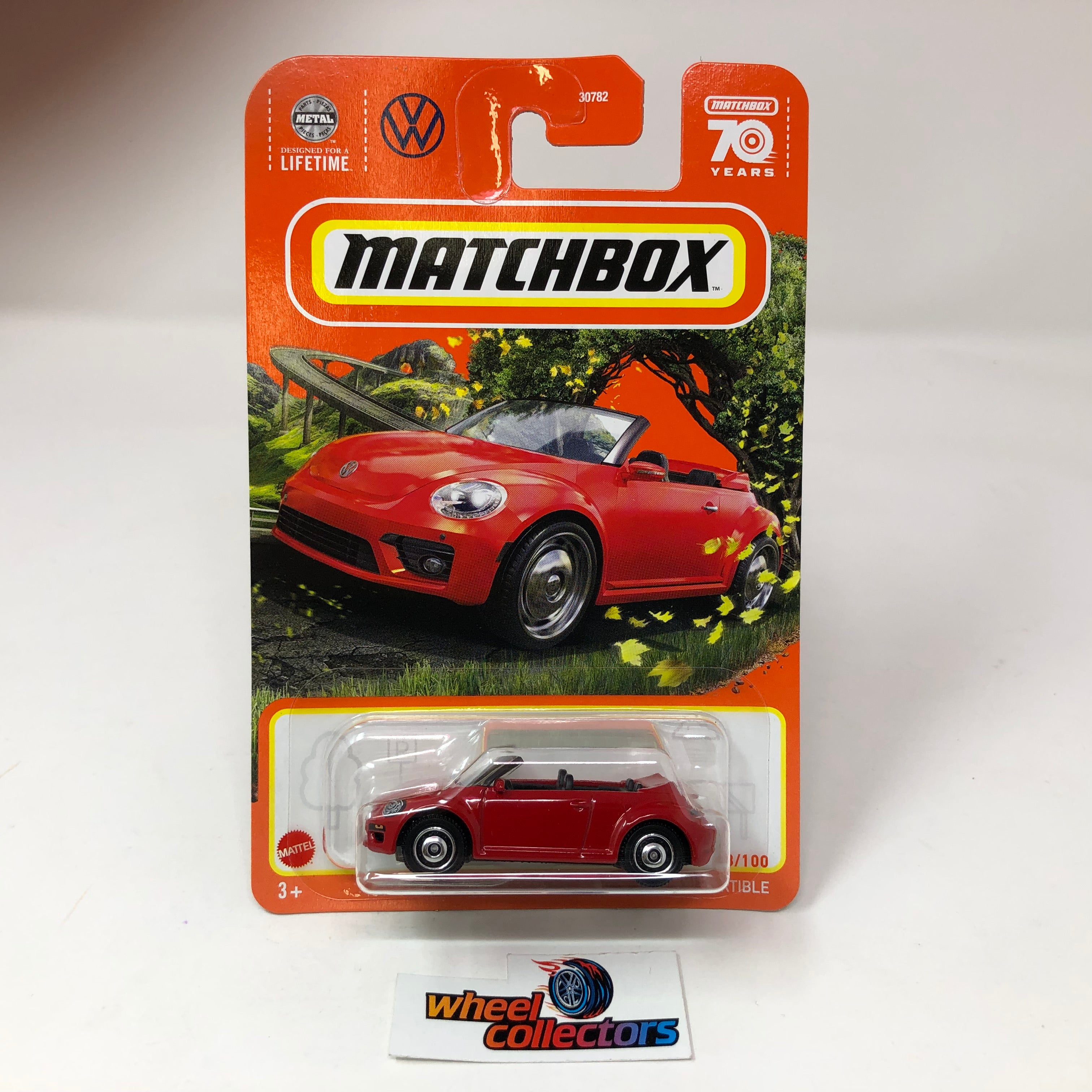 2019 Volkswagen Beetle Conv. #98 * RED * 2023 Matchbox P Case 70th Ann.、mySite、hgirdovlk