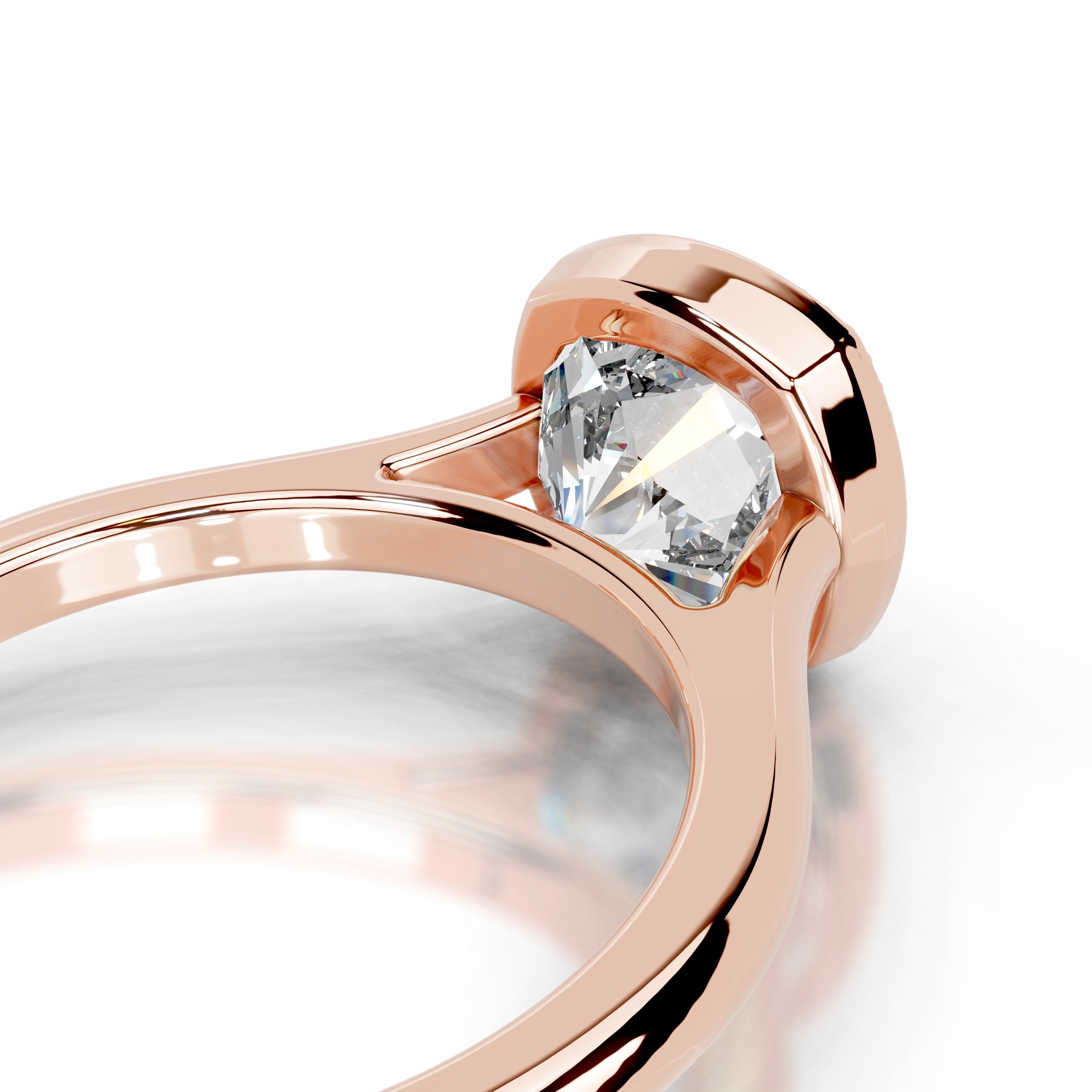 Matilda Diamond Engagement Ring - 14K Rose Gold、mySite、hinf8tx79