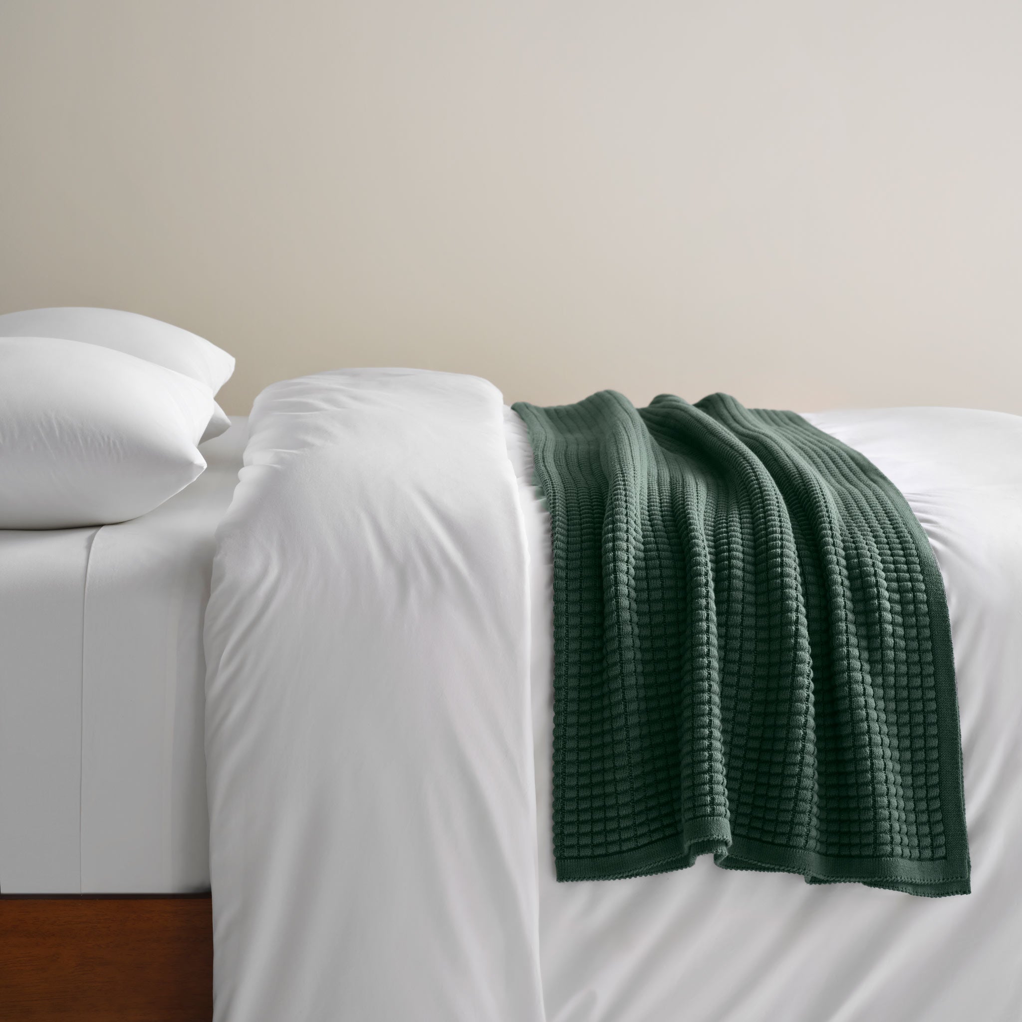  Grid Knit Cotton Throw Blanket、mySite、sugarbowlscore