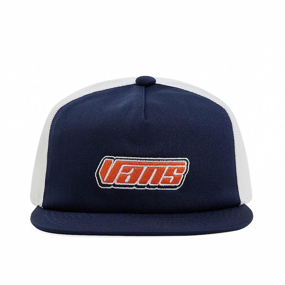  Vans Retro Unstructured Trucker Cap - Dress Blues、mySite、merchandisen