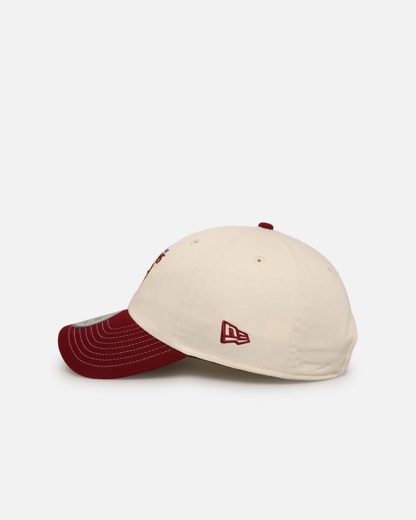 New Era Brisbane Lions 'AFL 2025 2 Tone' Casual Classic Strapback Chrome White、mySite、zt4zffjzw