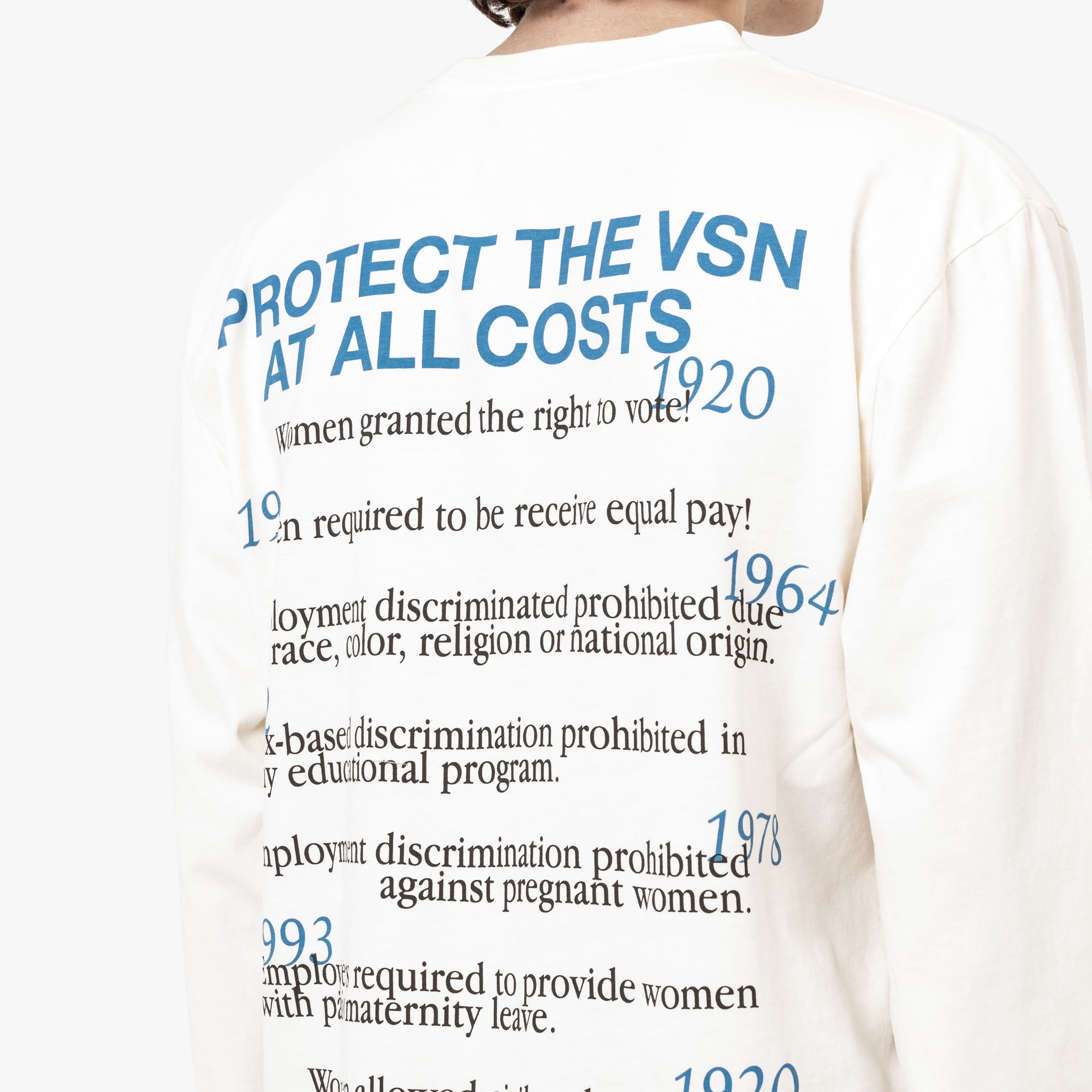  Supervsn Sisters Keeper Longsleeve T-Shirt / Bone、mySite、merchandisen