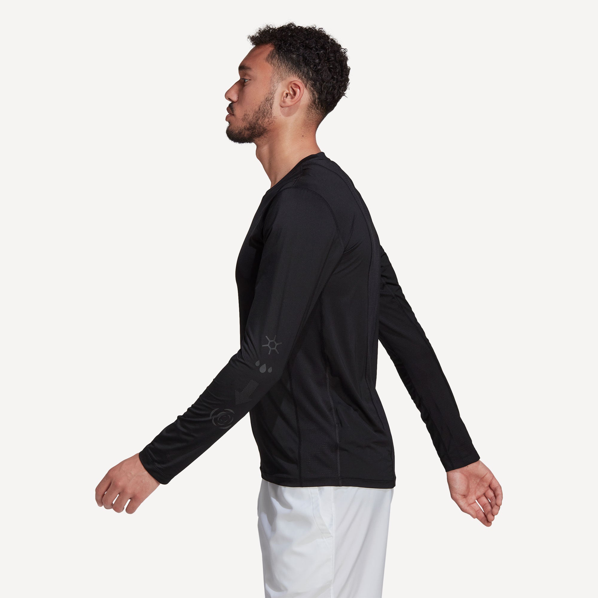 adidas Paris Tech Men's Long-Sleeve Tennis Shirt