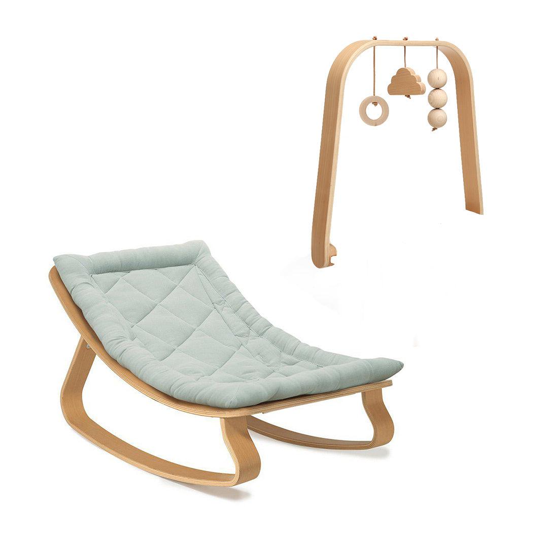  Charlie Crane LEVO Baby Rocker - Beech、mySite、merchandisen