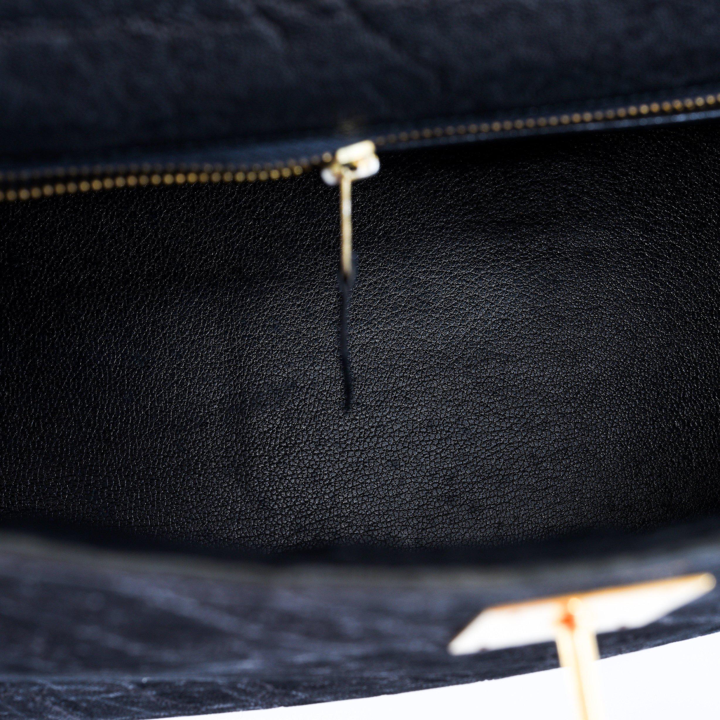 Hermès Kelly 35 Sellier Black Elephant Hide Gold Hardware、mySite、garminoutage.com