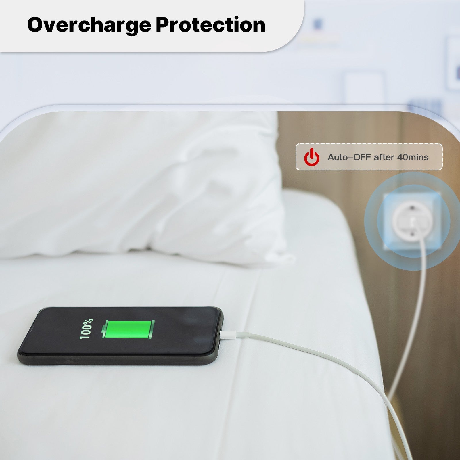 Smart Plug Matter WiFi Socket 16A Outlet Power Monitor EU Version、mySite、fannypackpong