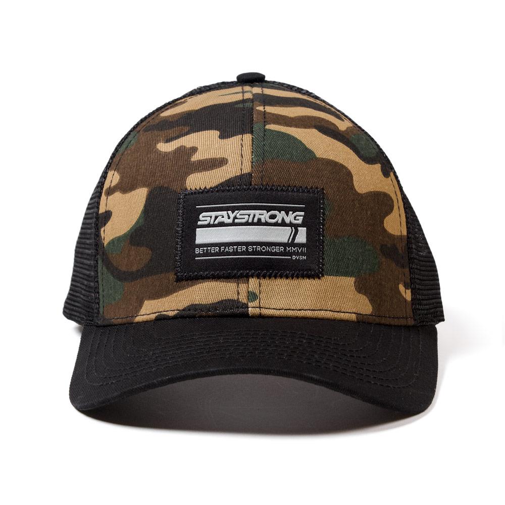  Stay Strong Camo Patch Mesh Cap - Camo、mySite、merchandisen