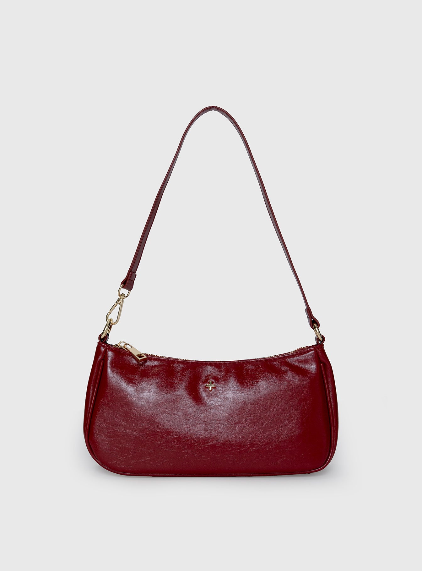 Piper Shoulder Bag Cherry Red、mySite、solidvoid
