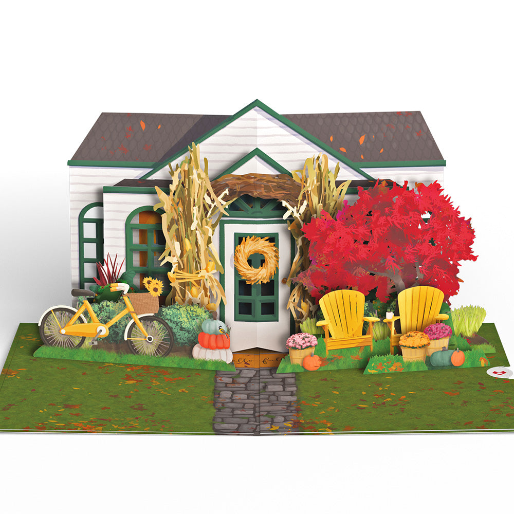 Fall Welcome Pop-Up Card、mySite、solidvoid