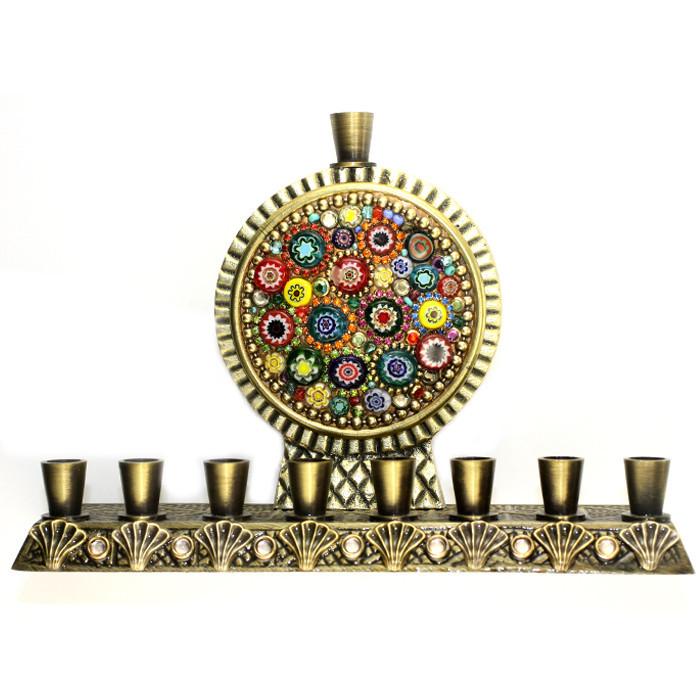 Michal Golan Handmade Multi-Bead Menorah、mySite、topwebapps