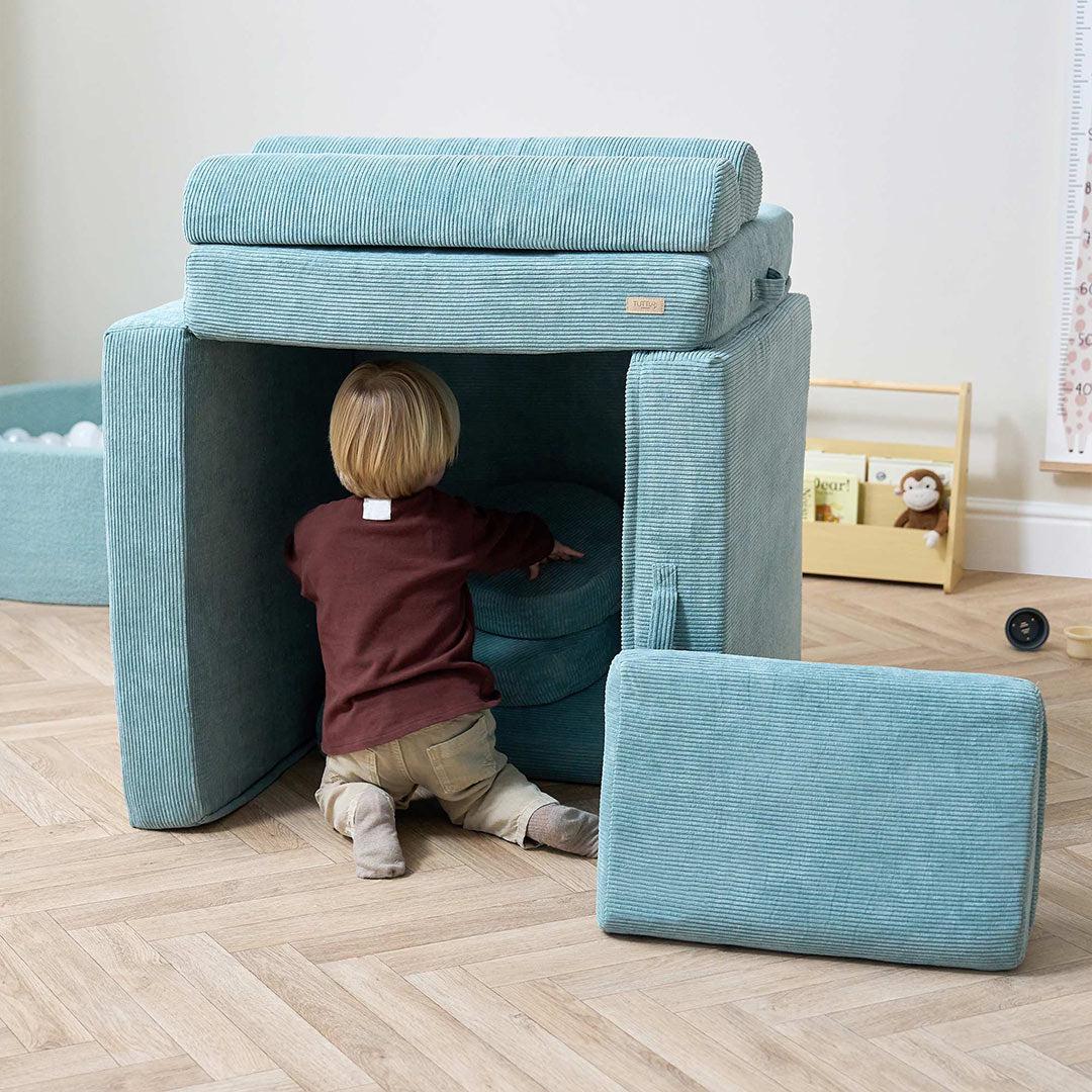  Tutti Bambini Playrama Montessori Kids Play Sofa - Ocean Stone、mySite、merchandisen