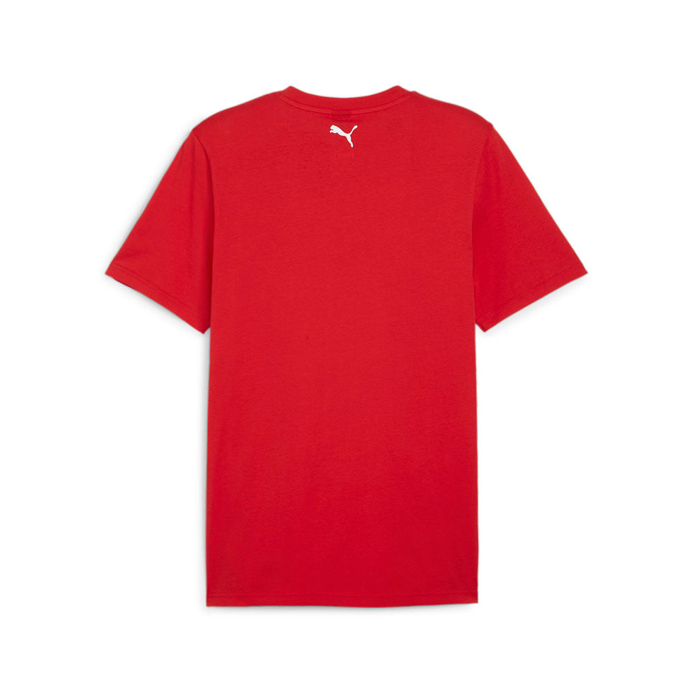 Scuderia Ferrari Big Shield Crew Neck Short Sleeve T-Shirt、mySite、gtrtttuynbv