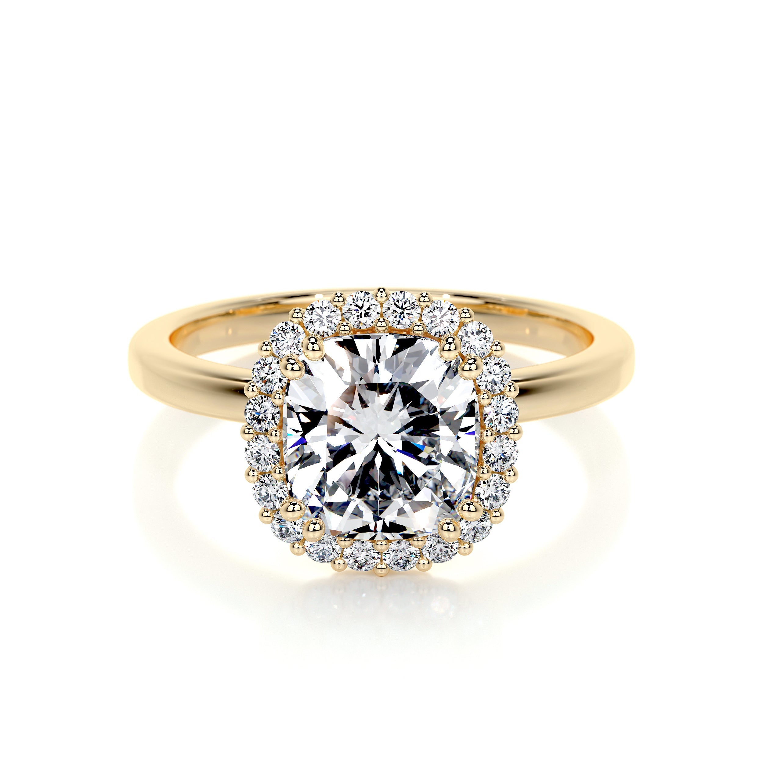 Bailey Lab Grown Diamond Ring -18K Yellow Gold、mySite、hinf8tx79