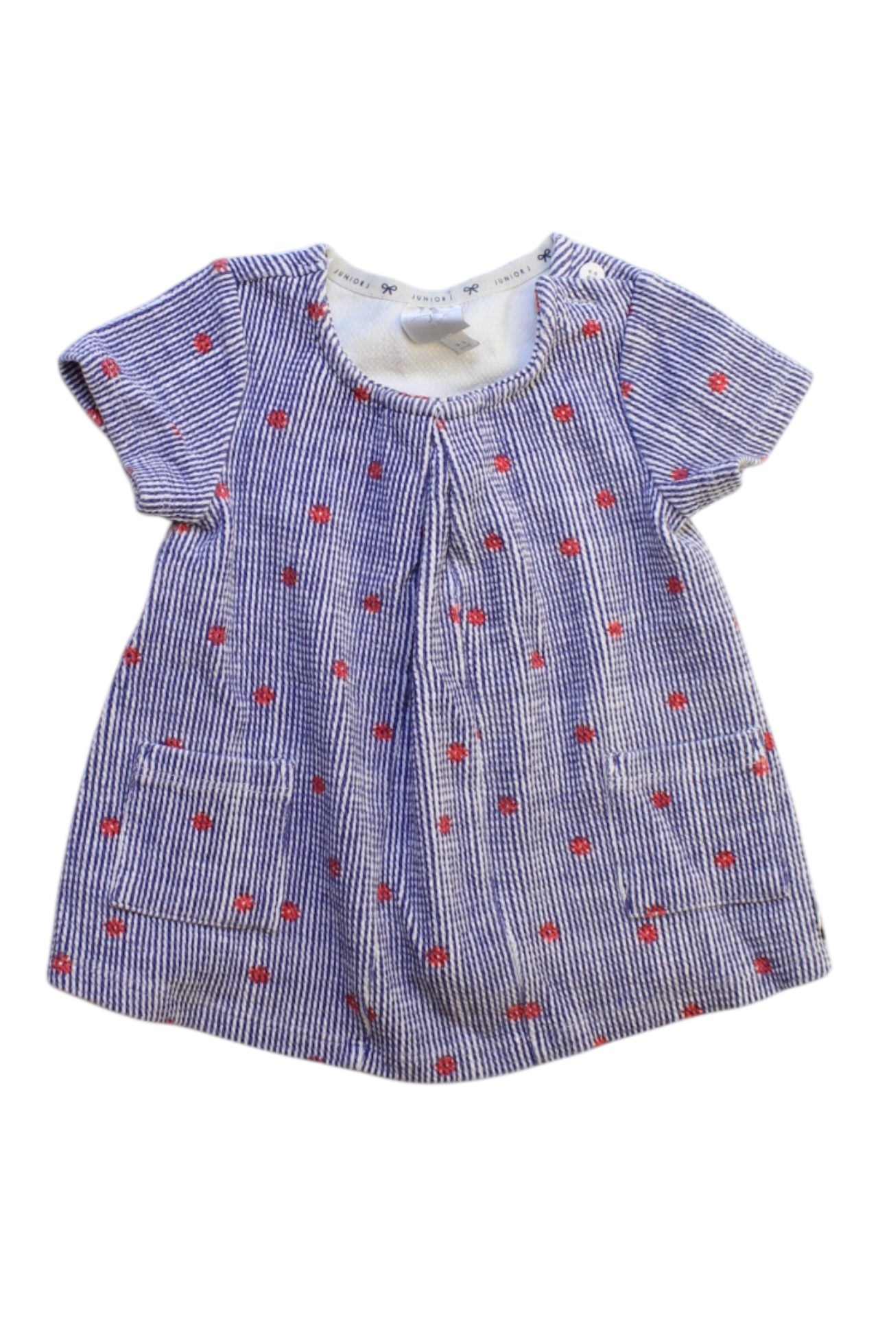 J By Jasper Conran Striped Baby Dress 3-6M、mySite、g9winljtr