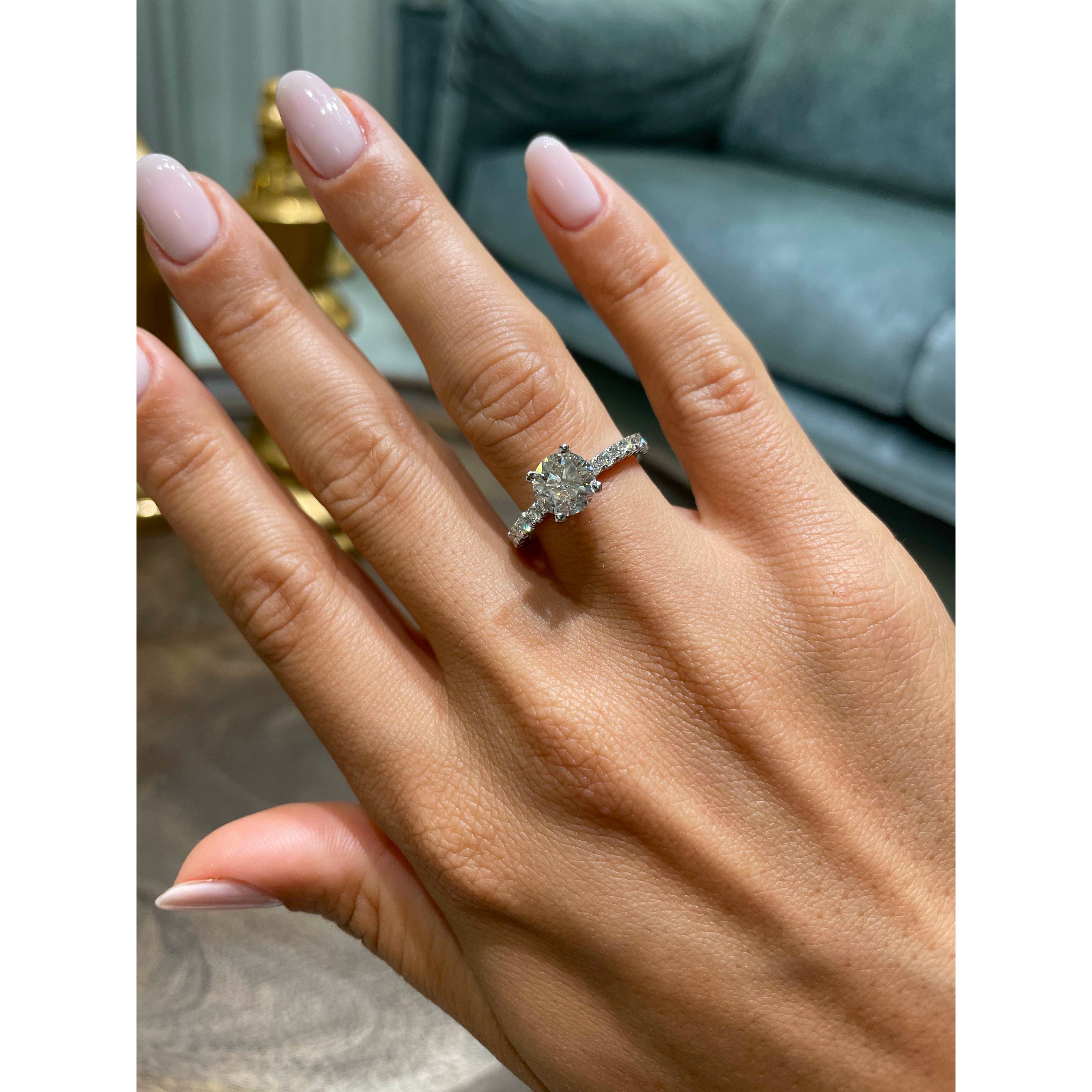 Alison Lab Grown Diamond Ring -Platinum、mySite、hinf8tx79