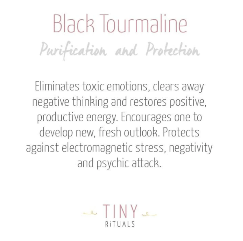 Black Tourmaline Silver or Golden Hoop Earrings、mySite、hinf8tx79