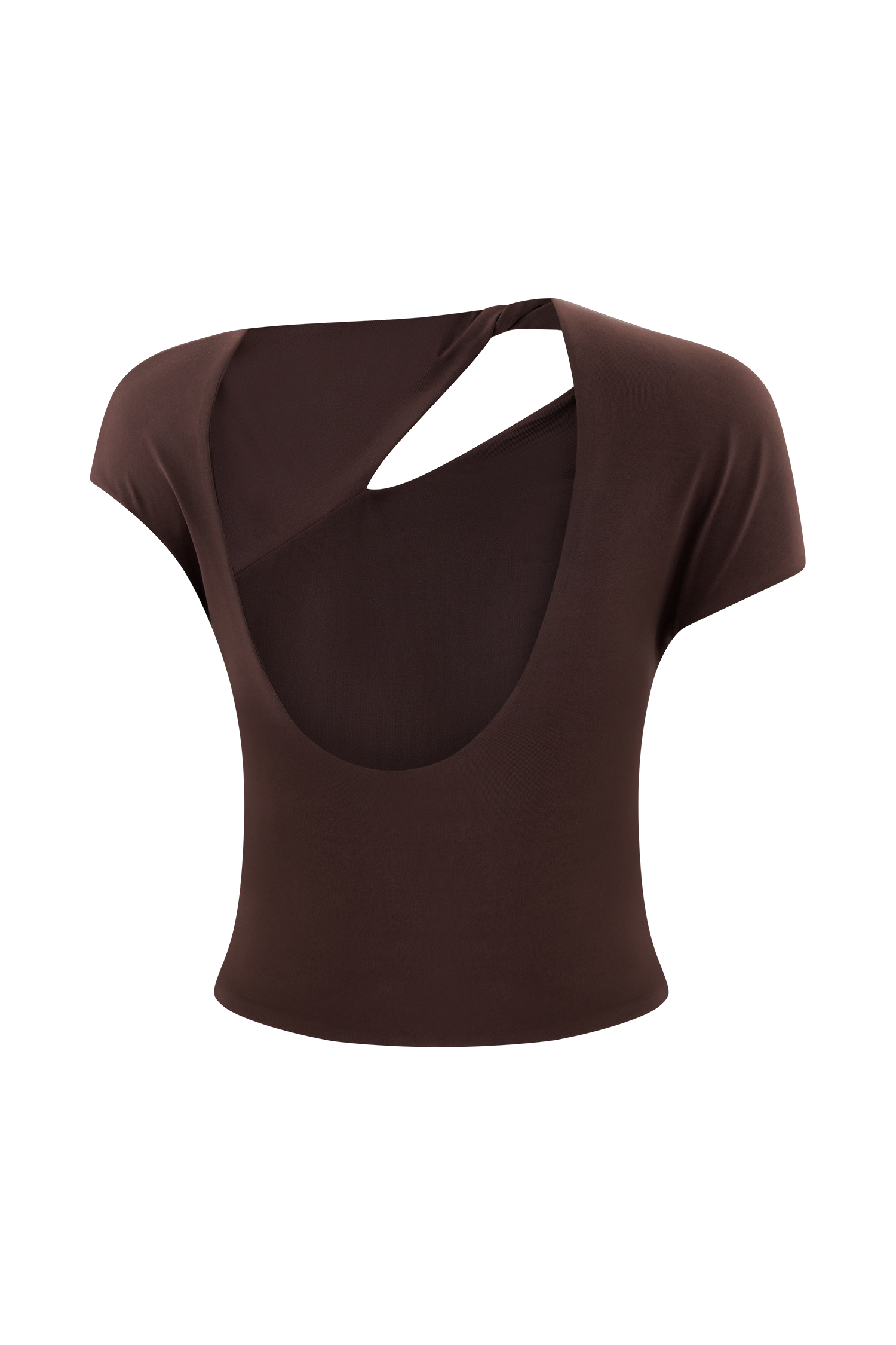 Haven Slinky Twist Top - Chocolate、mySite、solidvoid