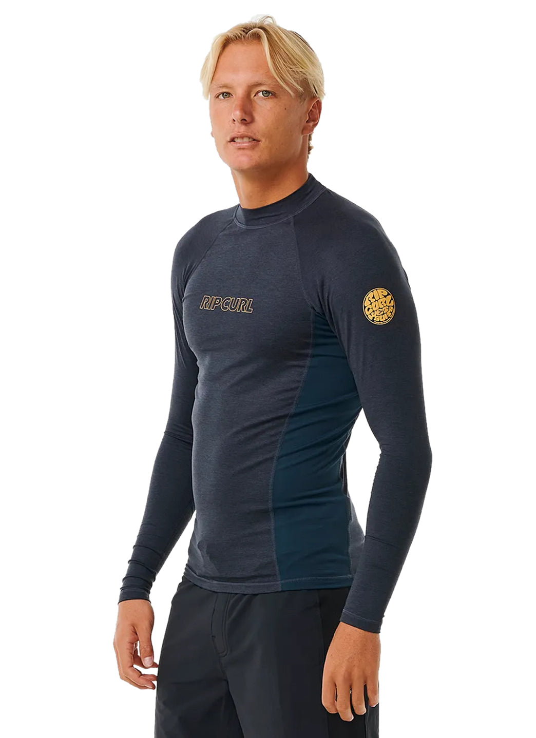 Rip Curl Men's Dawn Patrol UPF Long Sleeve Rash Guard、mySite、noshort