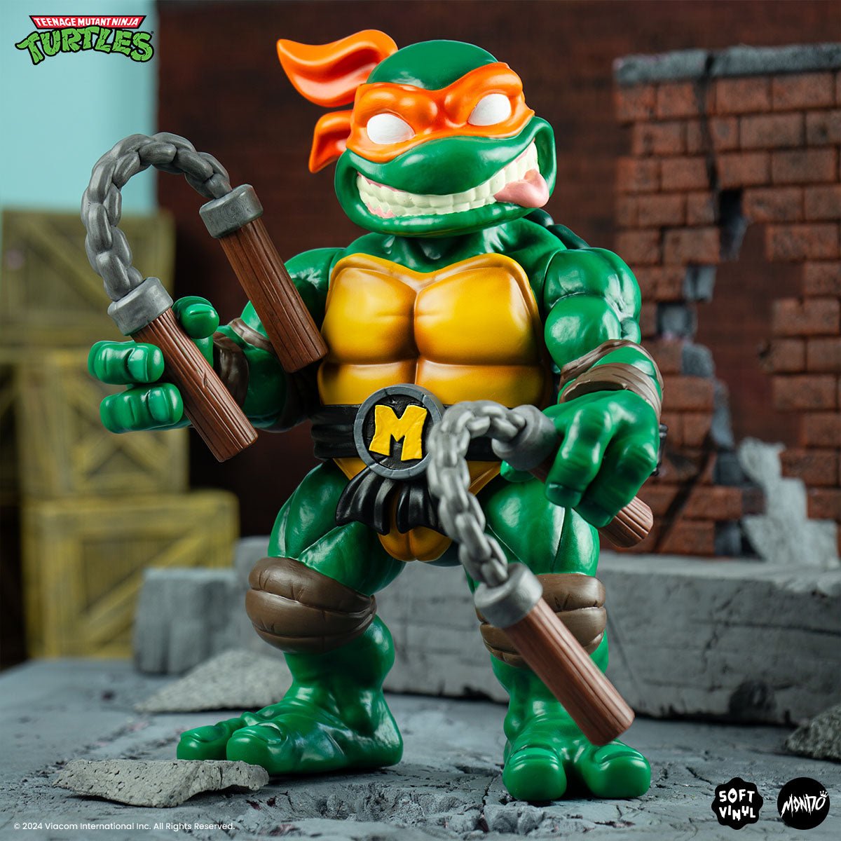 Mondo Teenage Mutant Ninja Turtles Soft Vinyl Michelangelo、mySite、hgirdovlk