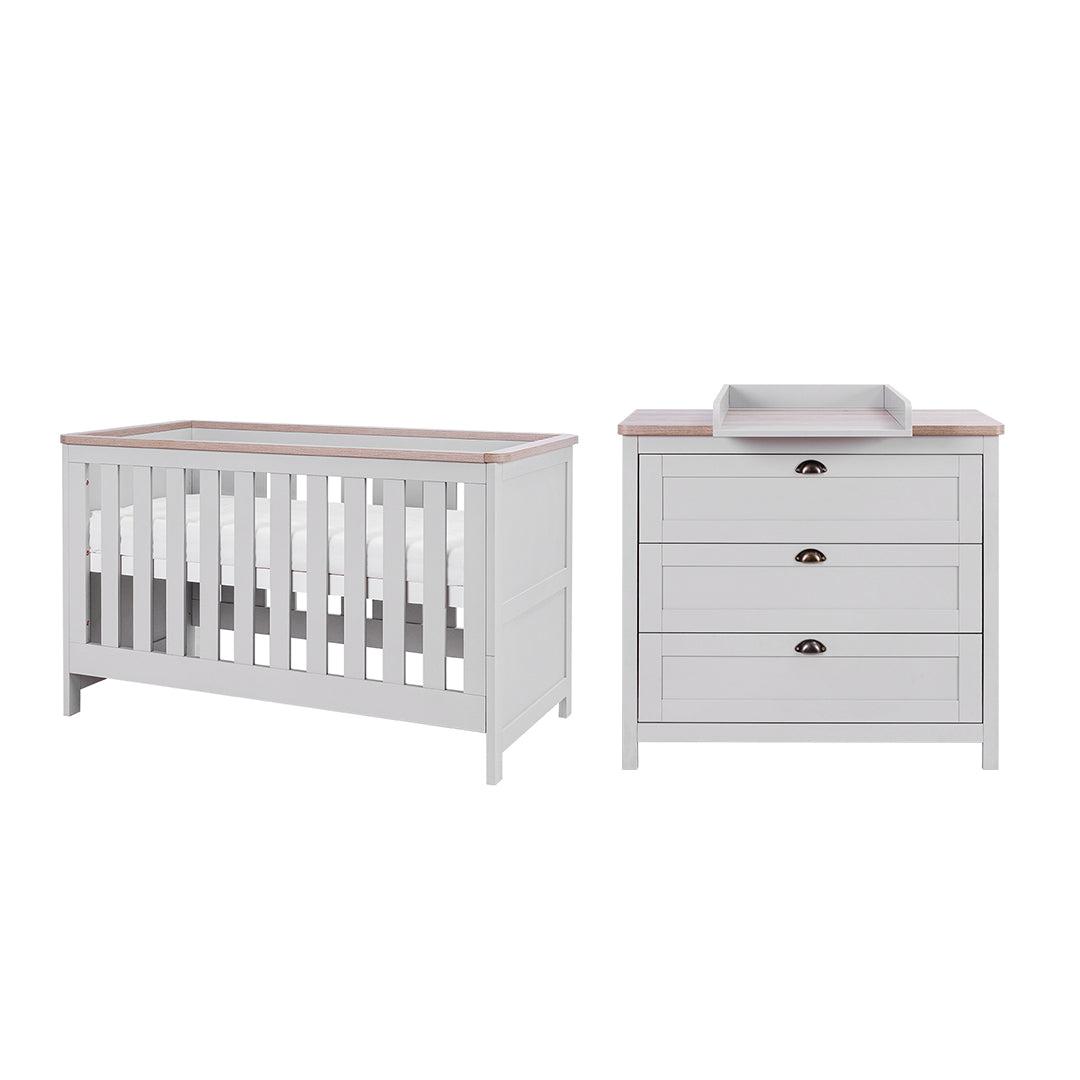  Tutti Bambini Verona 2 Piece Room Set - Dove Grey/Oak、mySite、merchandisen