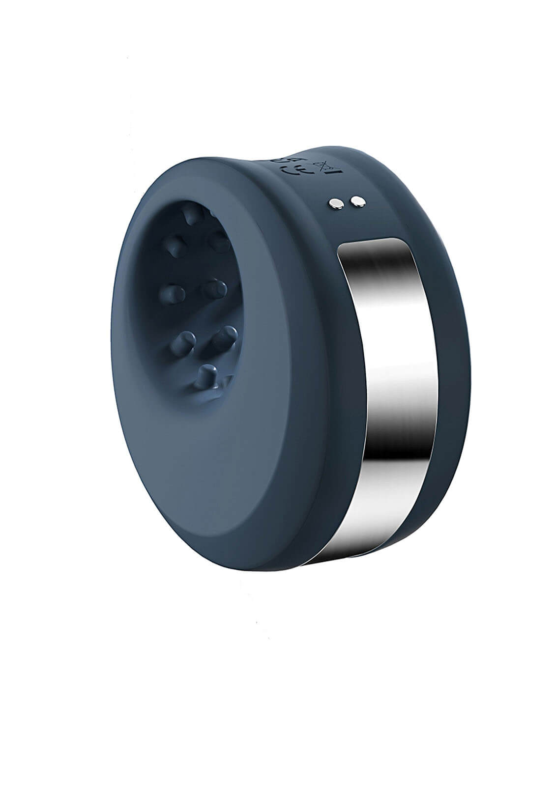 2 In 1 Pleasure Enhancer Cock Ring | Pulsating | Vibrating | USB、mySite、bottomscart