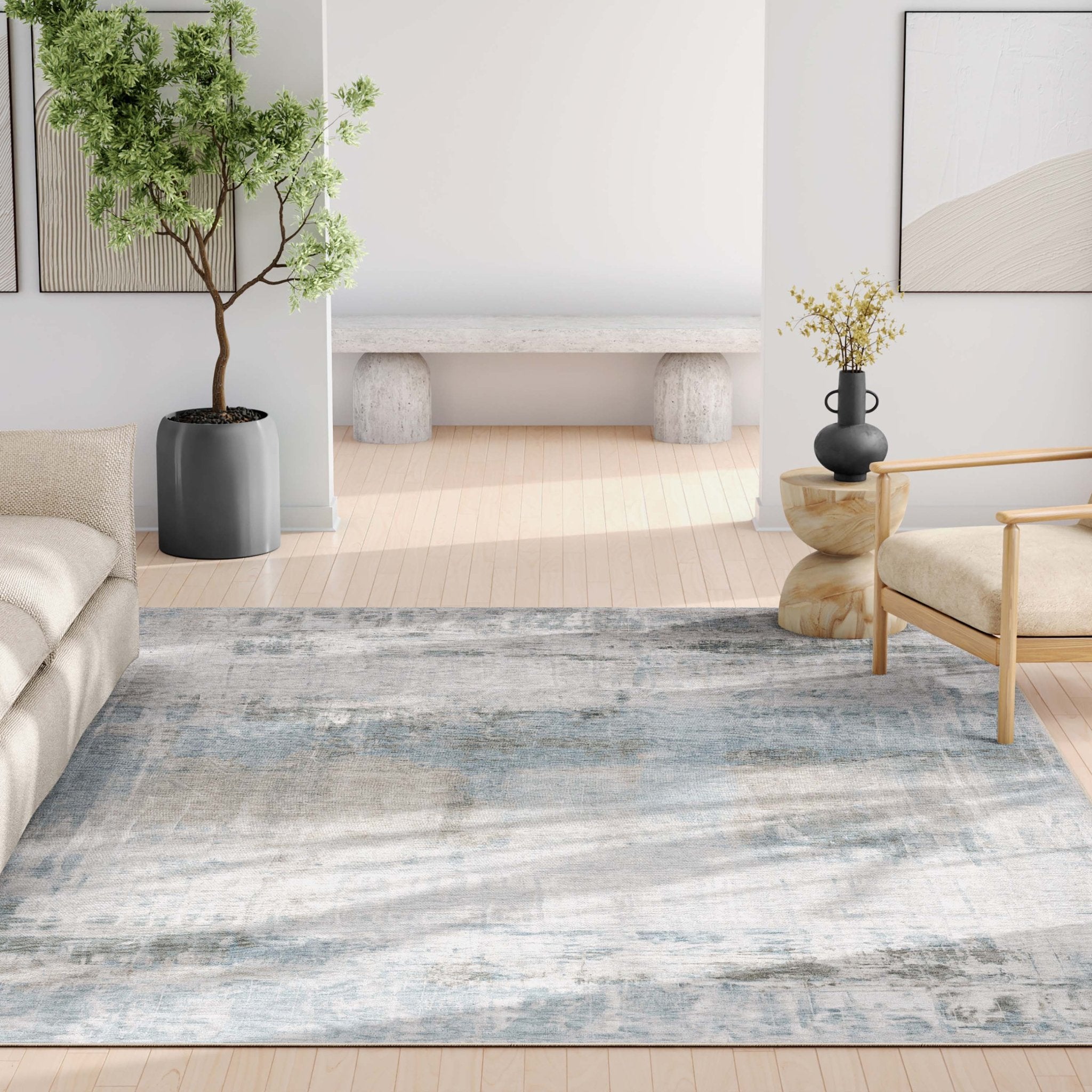 Mandala Boho Abstract Paintsplash Flatweave Rug、mySite、gigharbornorthrealestate