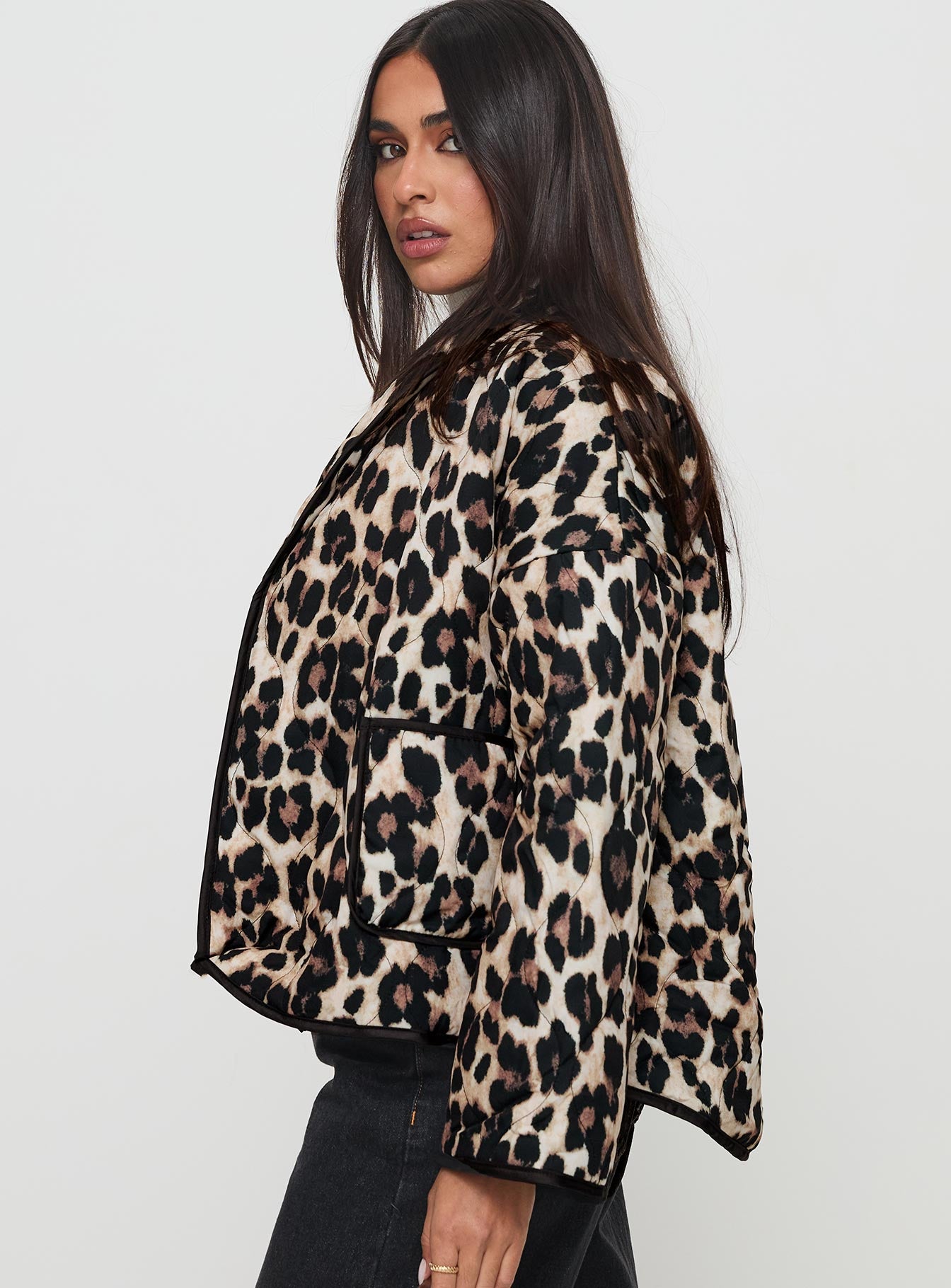One I Want Jacket Leopard、mySite、solidvoid