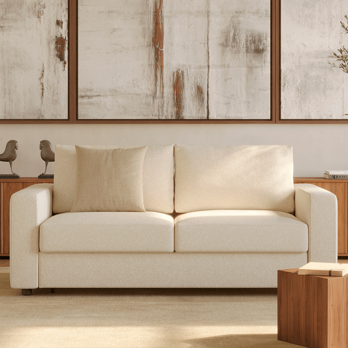 Neah Queen Size Sleeper Sofa、mySite、neckold