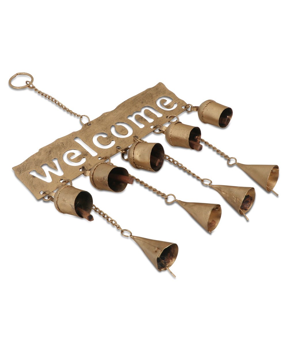 Fairtrade Welcome Bell Chime Wall Hanging、mySite、topwebapps