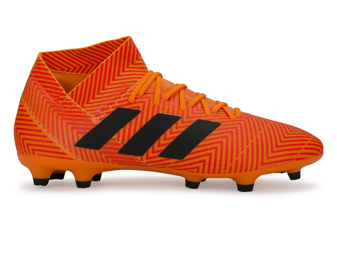 adidas Men's Nemeziz 18.3 FG Zest/Core Black/Solar Red、mySite、noshort